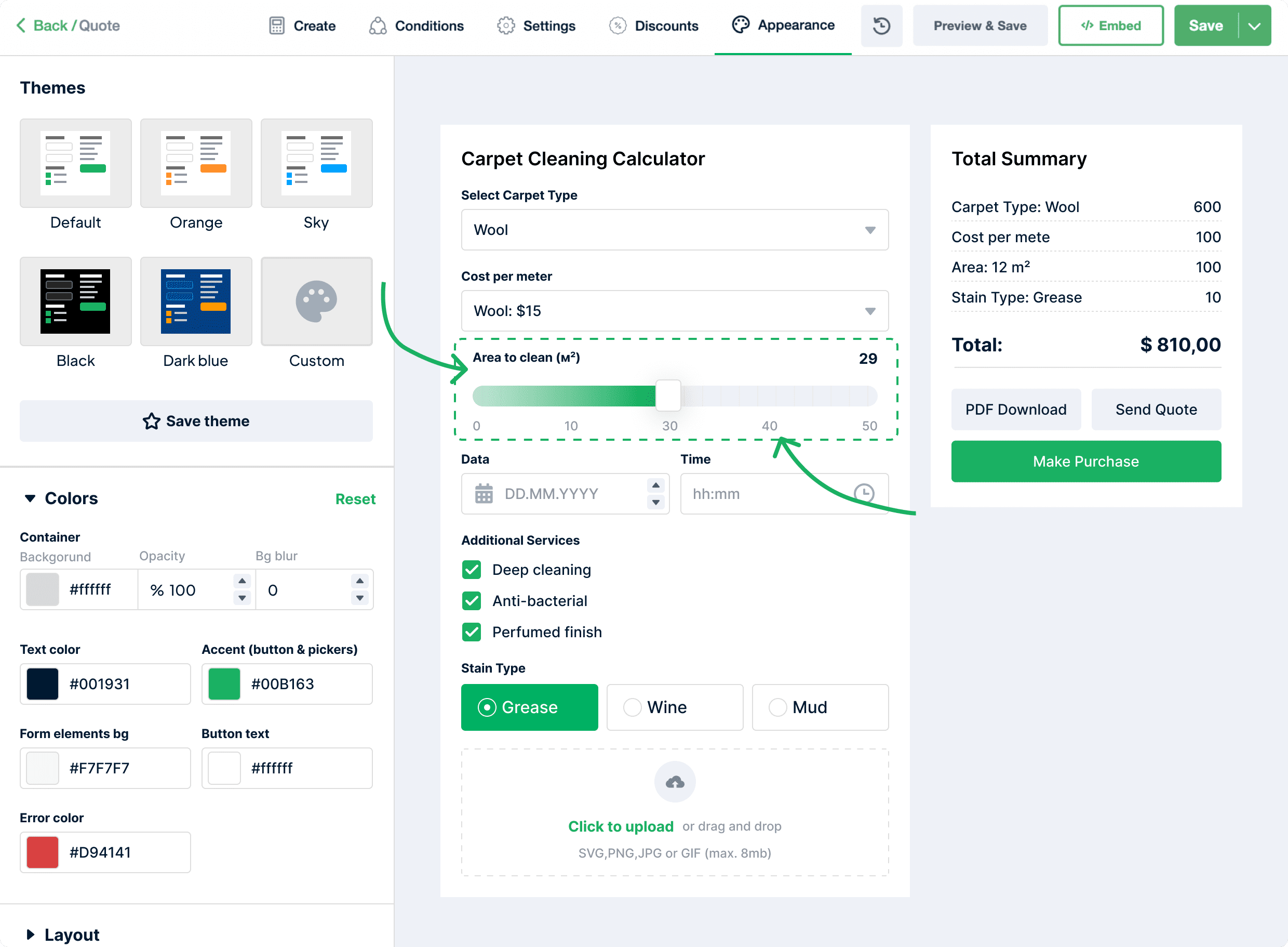 Cost Calculator Admin Backend