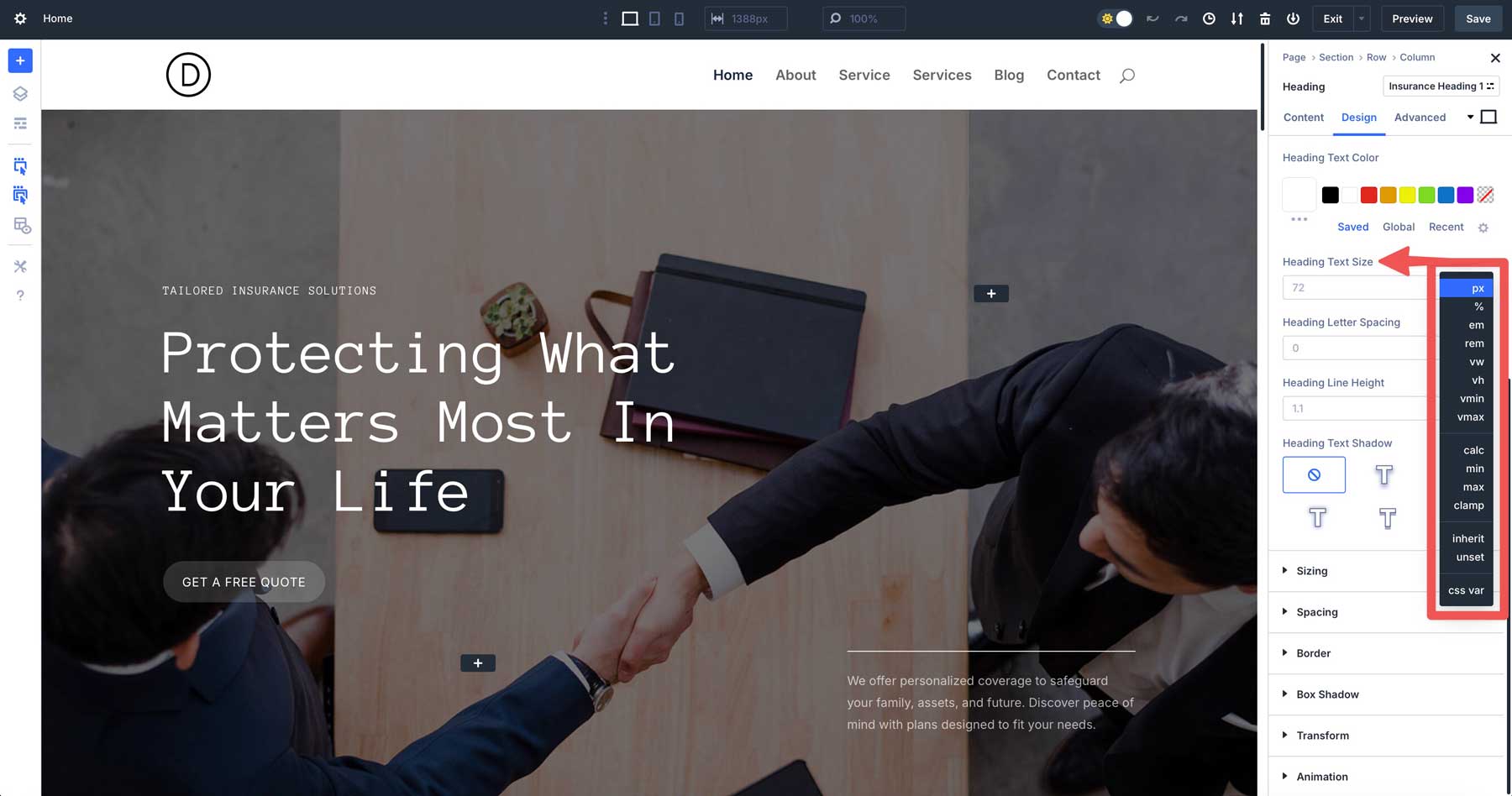 Divi 5 Advanced Units