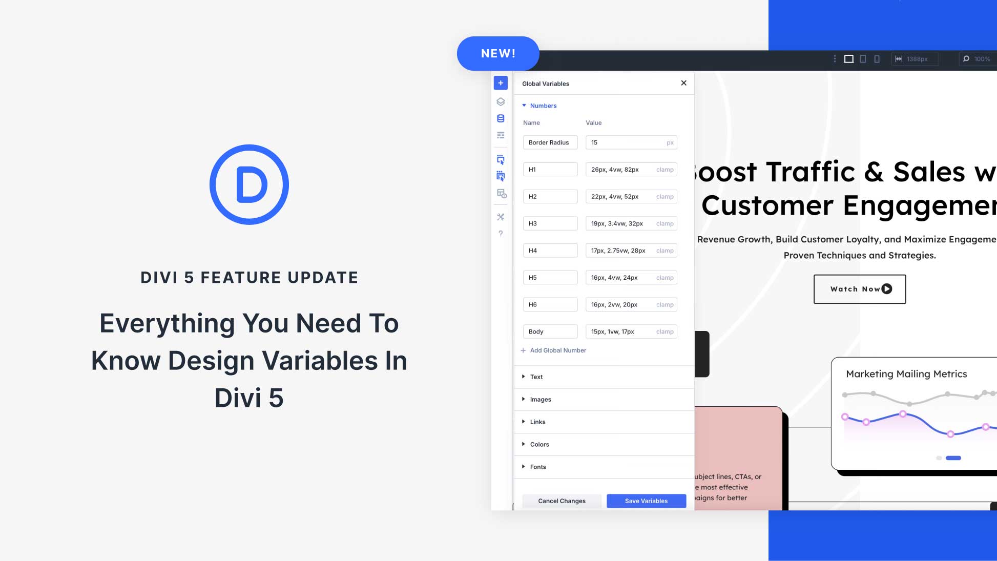 Everything You Need To Know Design Variables In Divi 5
