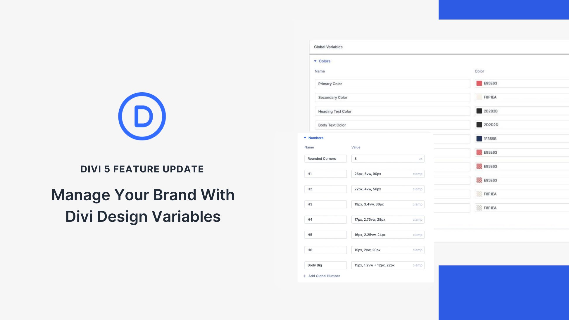 Managing Your Brand With Divi Design Variables