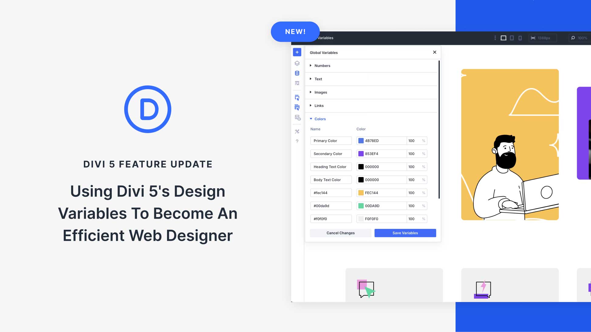 Using Divi 5’s Design Variables To Become An Efficient Web Designer