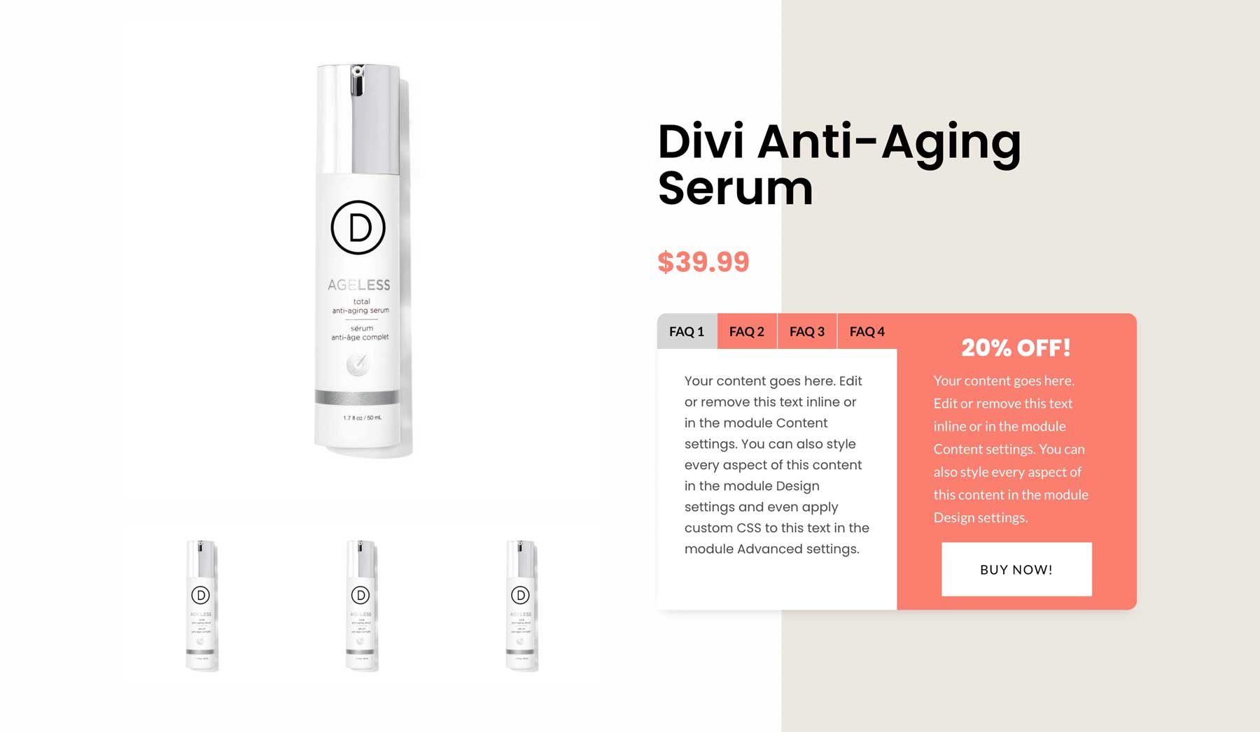 nested rows in Divi 5