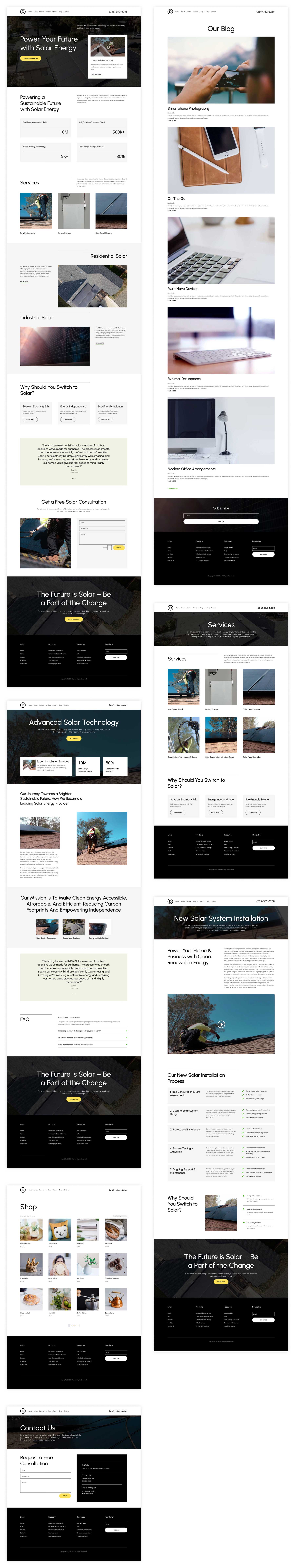 solar starter site for Divi