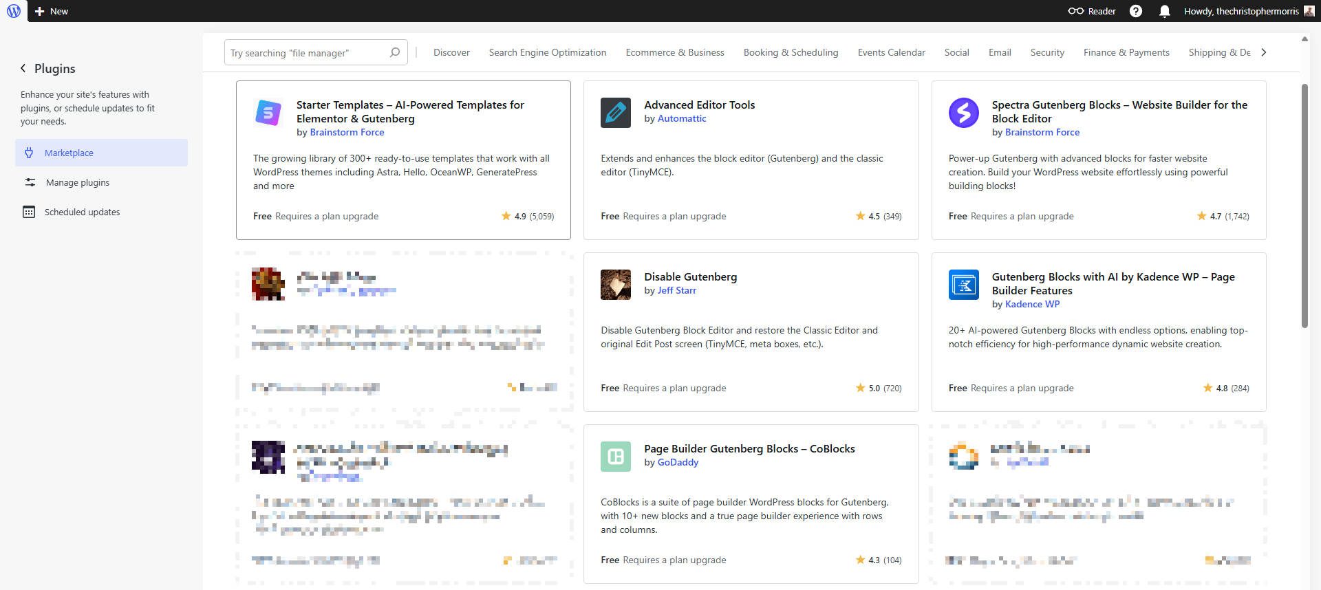 Block Editor Supplement Plugins