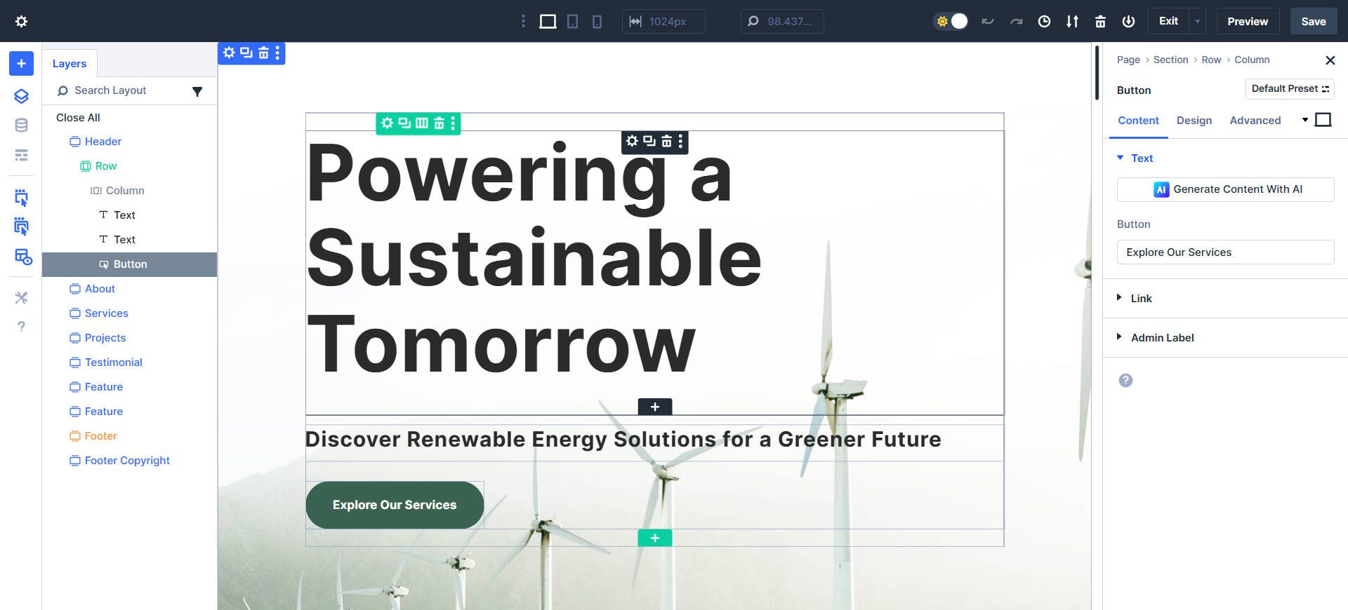 Layers View and X-Ray Toggle on Divi 5