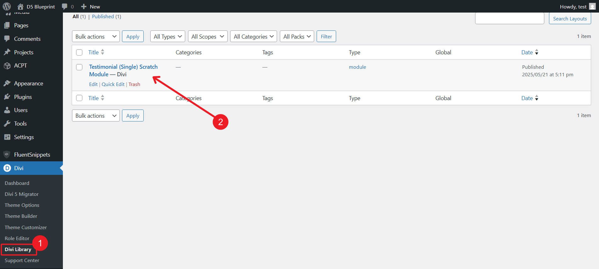 See Global Elements in the Divi Library