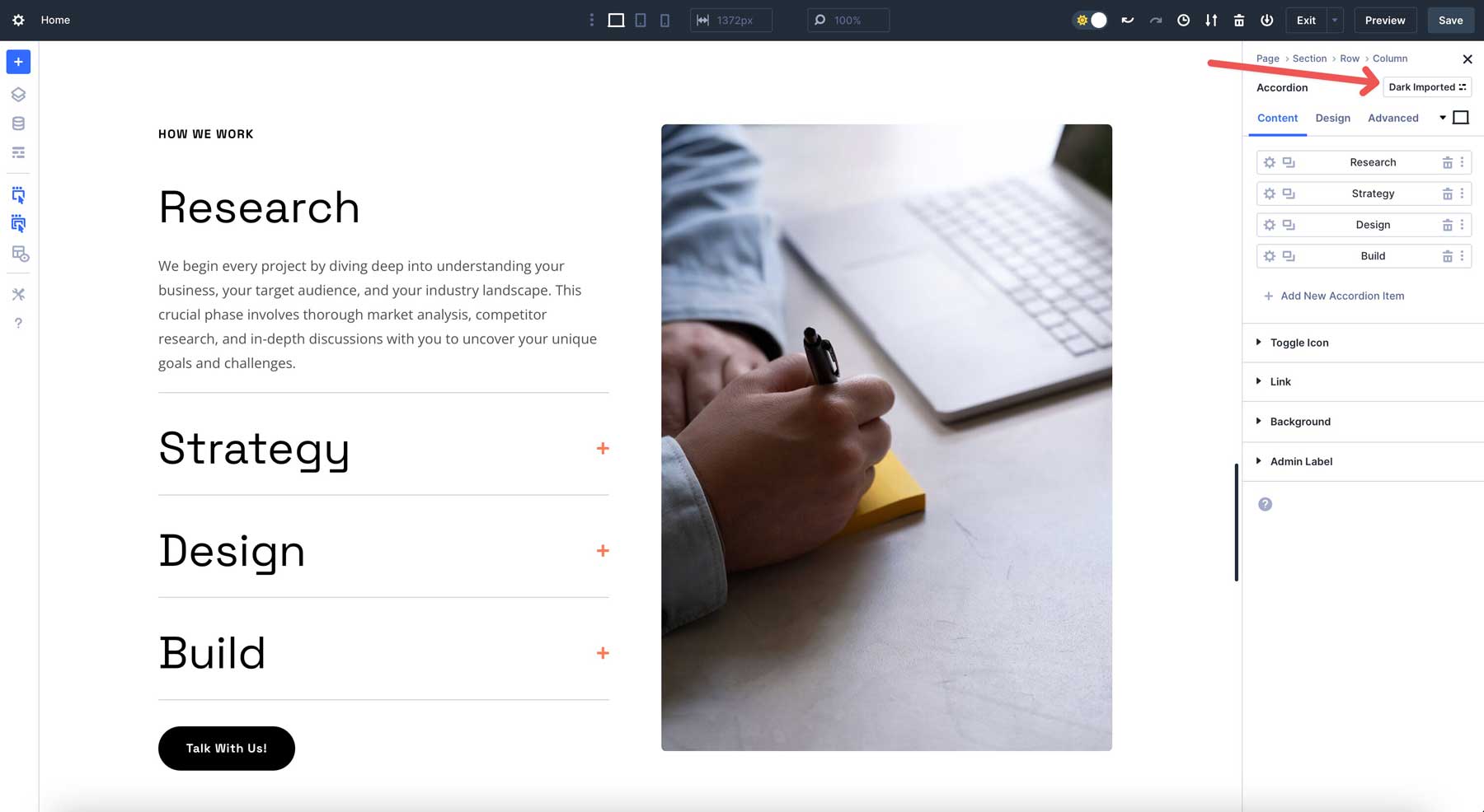 Element Presets in Divi 5