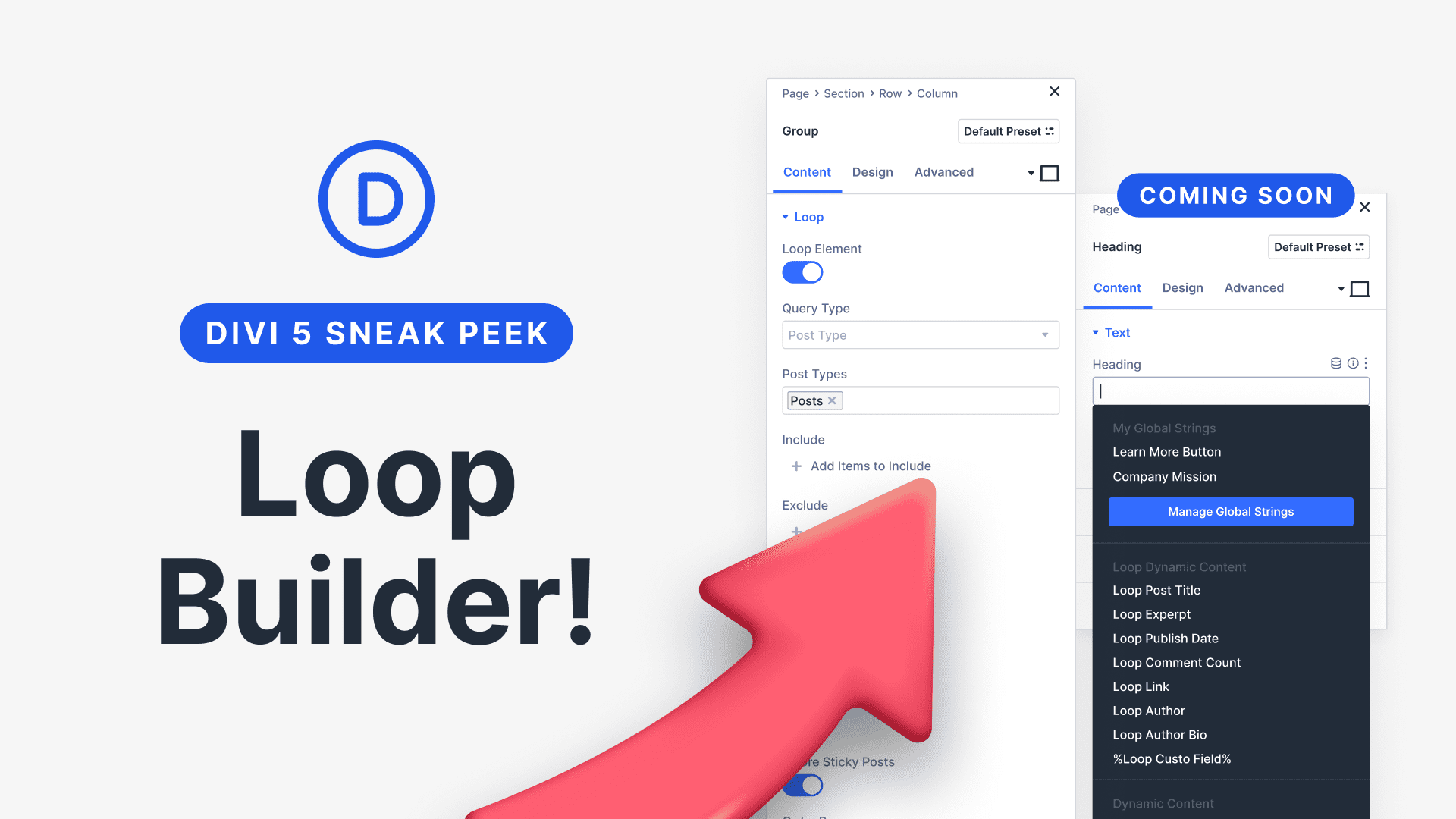 Divi 5 Sneak Peek! Loop Builder