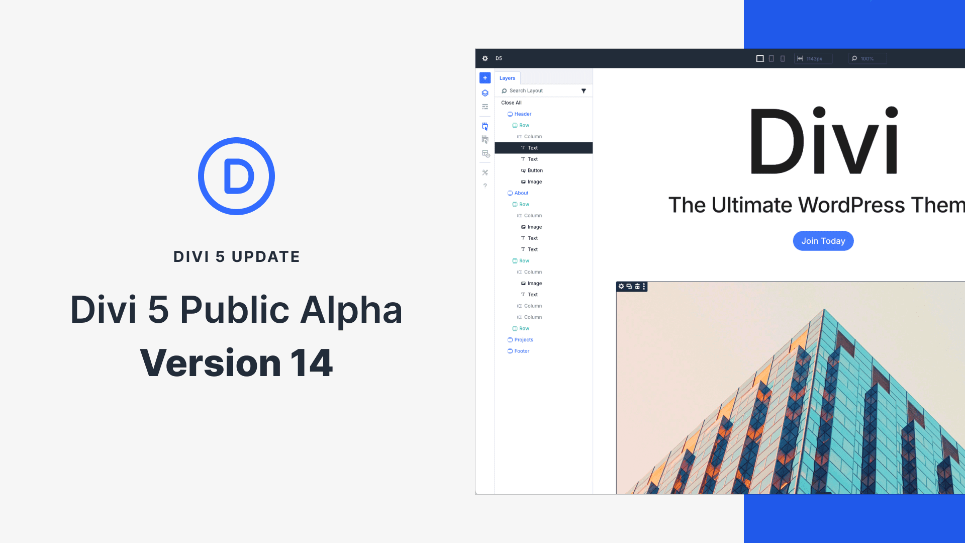 Divi 5 Public Alpha 14: Release Notes & Progress Updates
