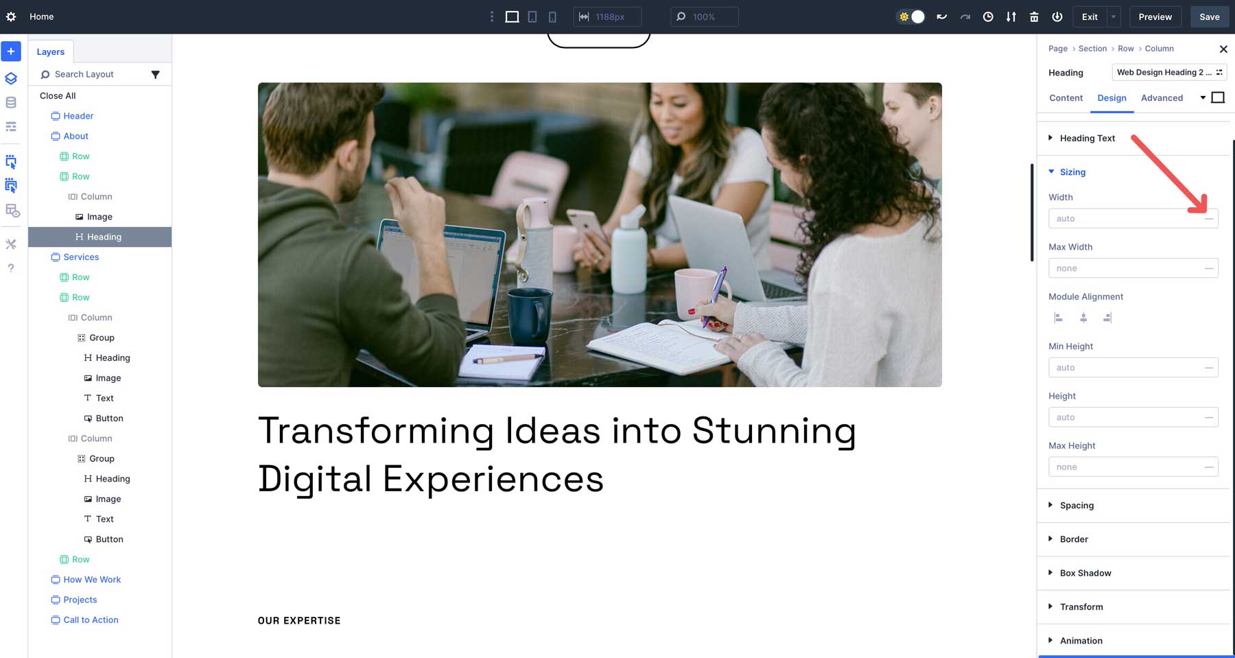 Advanced Units in Divi 5