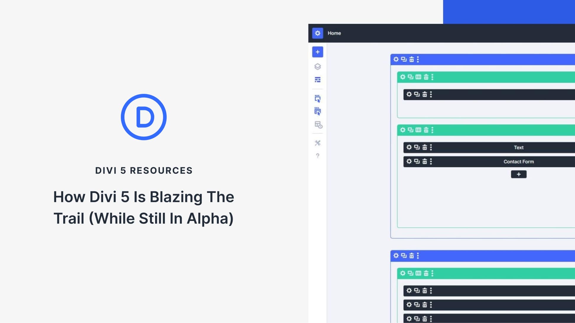 How Divi 5 Is Blazing The Trail (While Still In Alpha)