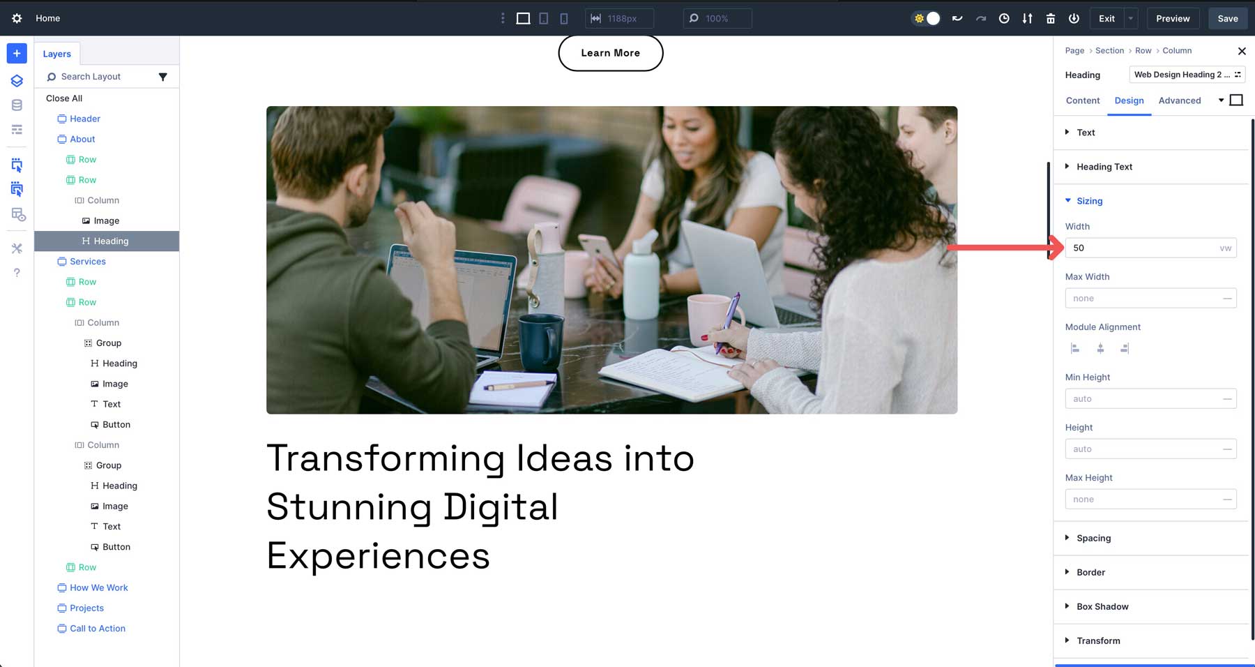 Advanced Units in Divi 5