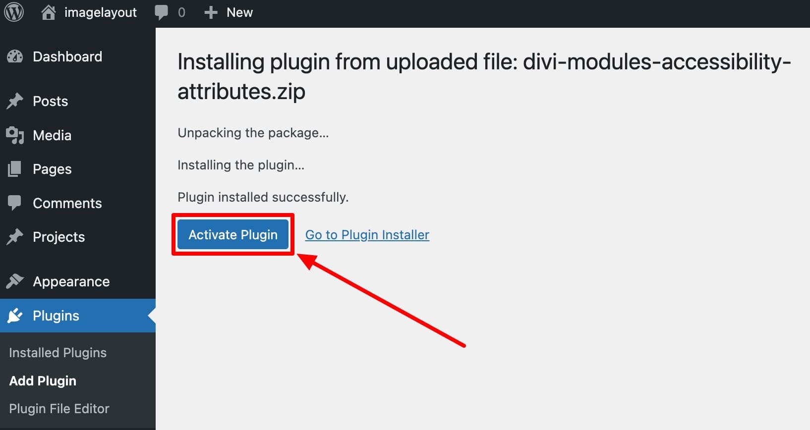 activate Accessibility Attributes