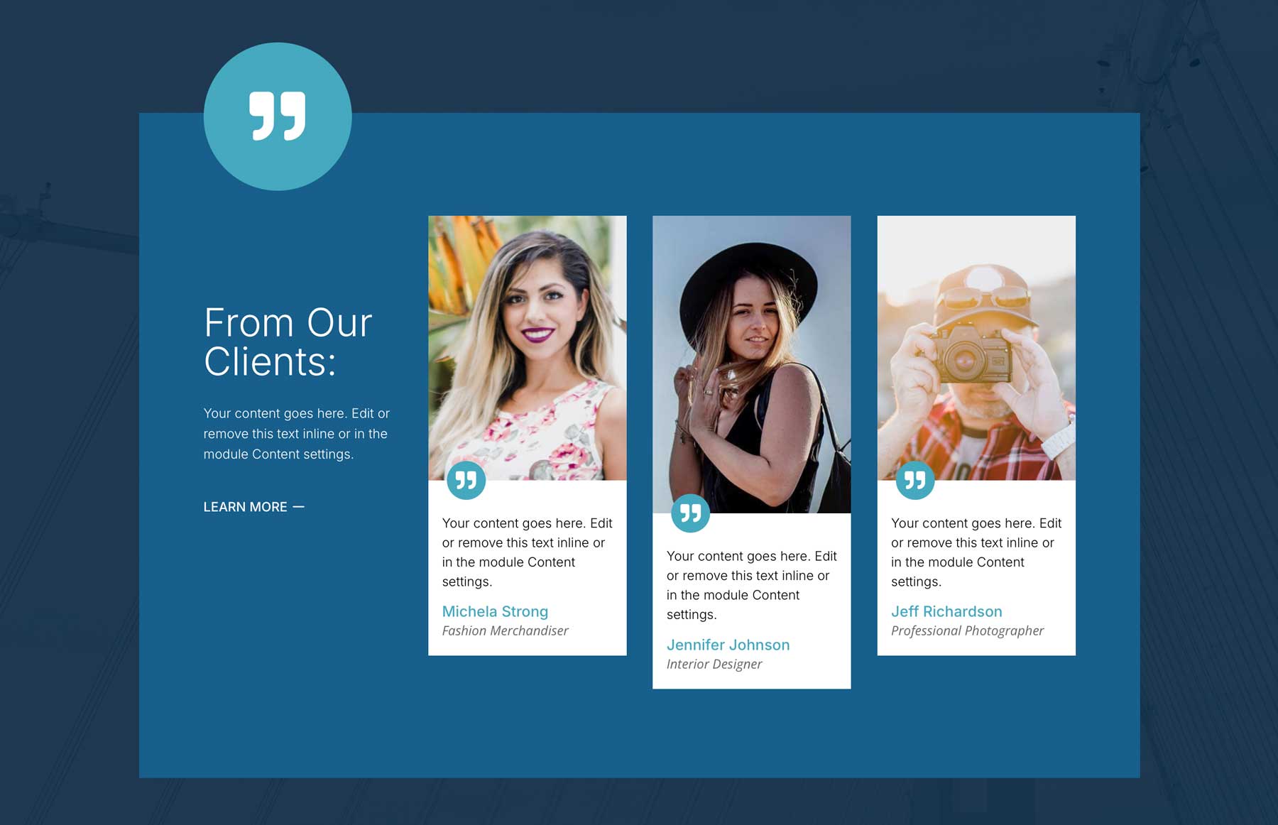 advanced blurbs in Divi 5