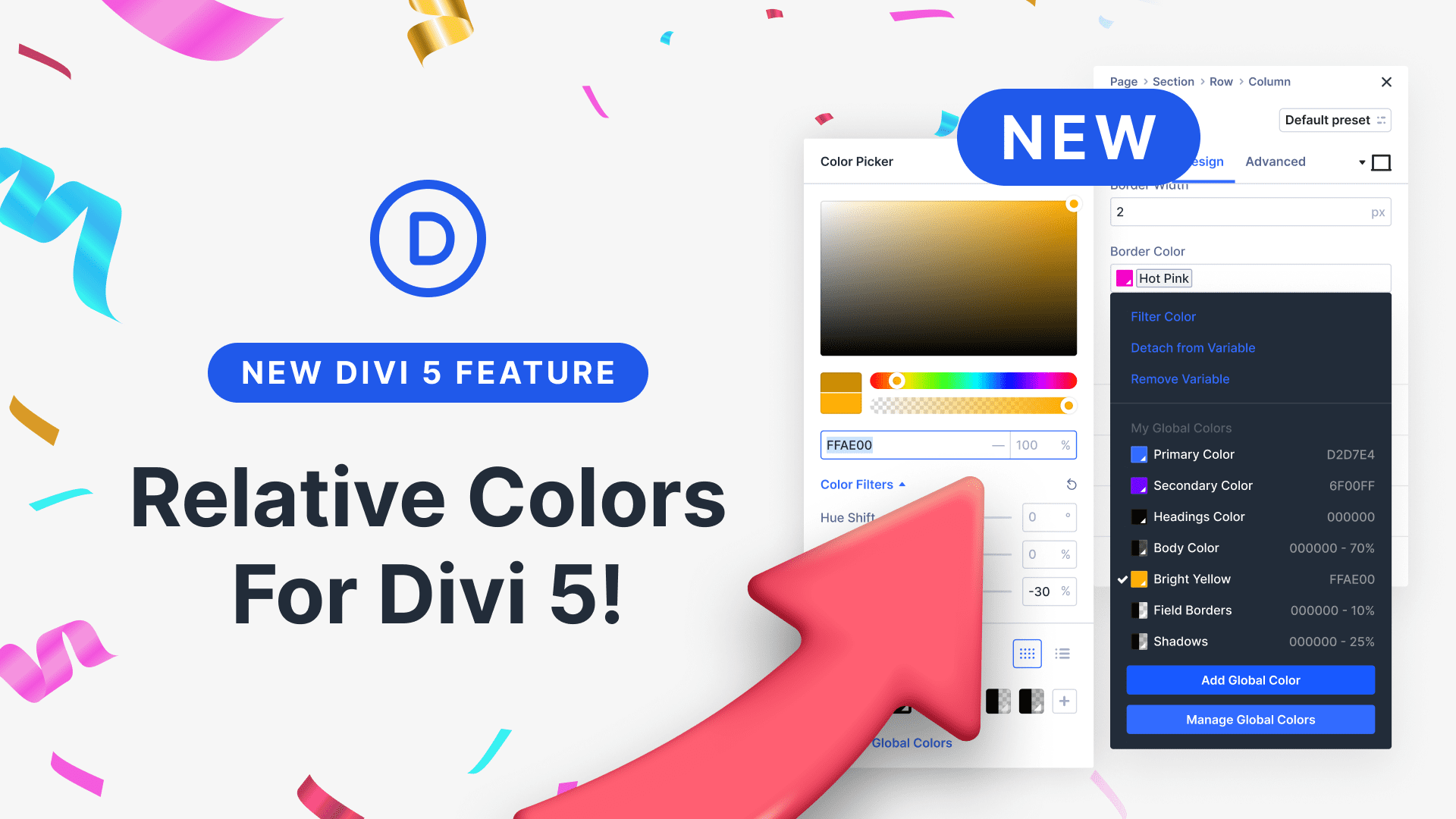 Introducing Relative Colors & HSL For Divi 5