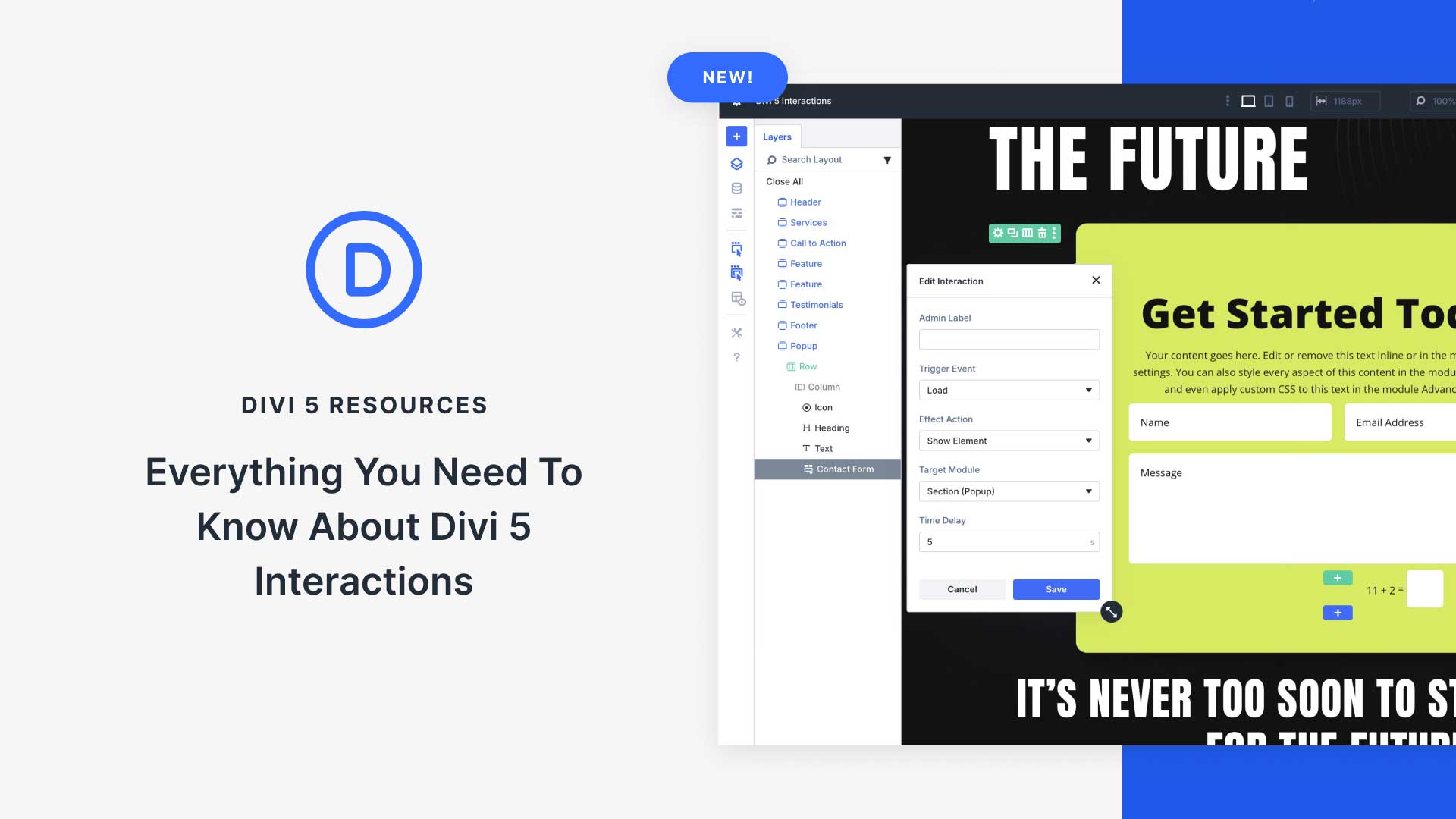 Everything You Need To Know About Divi 5 Interactions