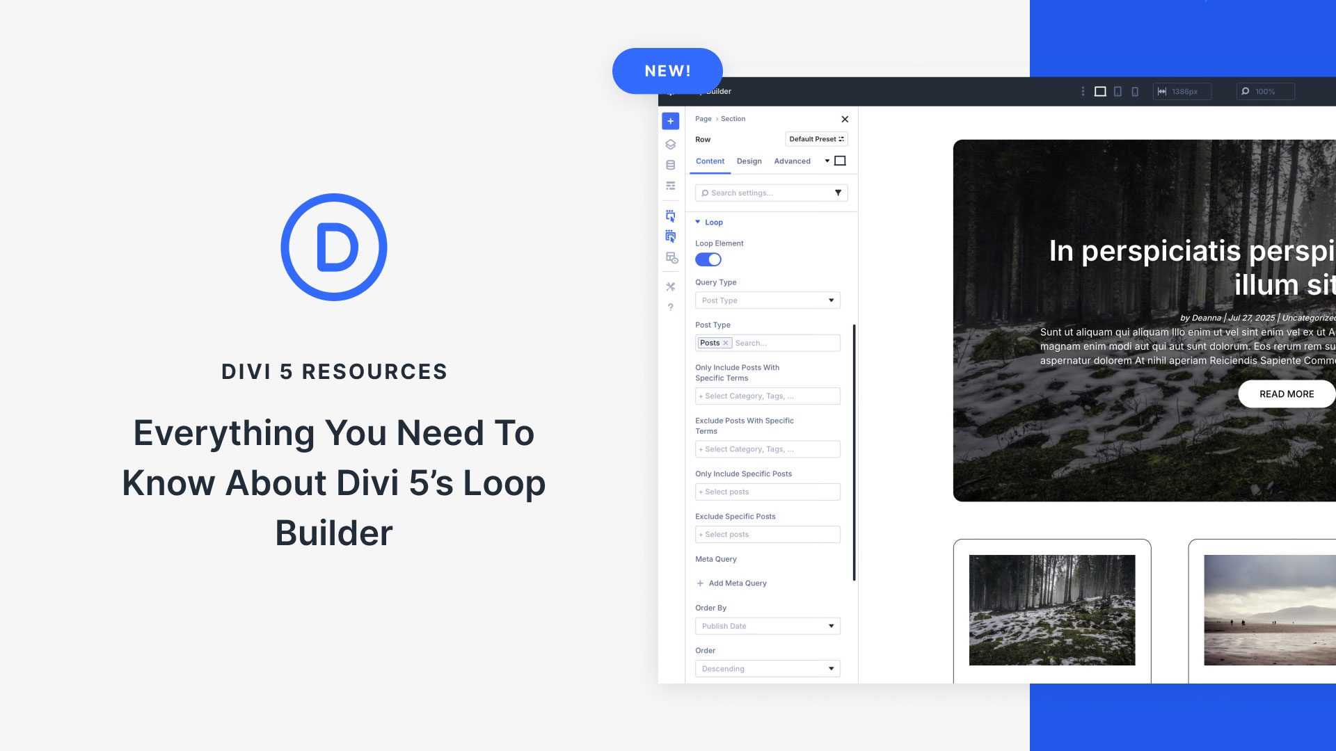 Everything You Need To Know About Divi 5’s Loop Builder