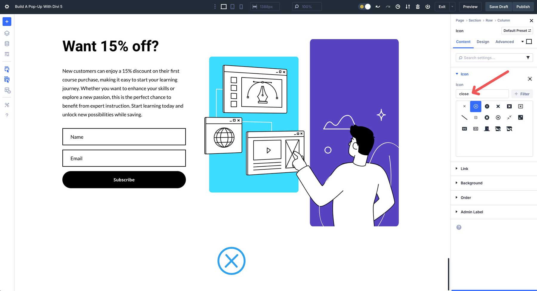 Build A Pop-Up With Divi 5