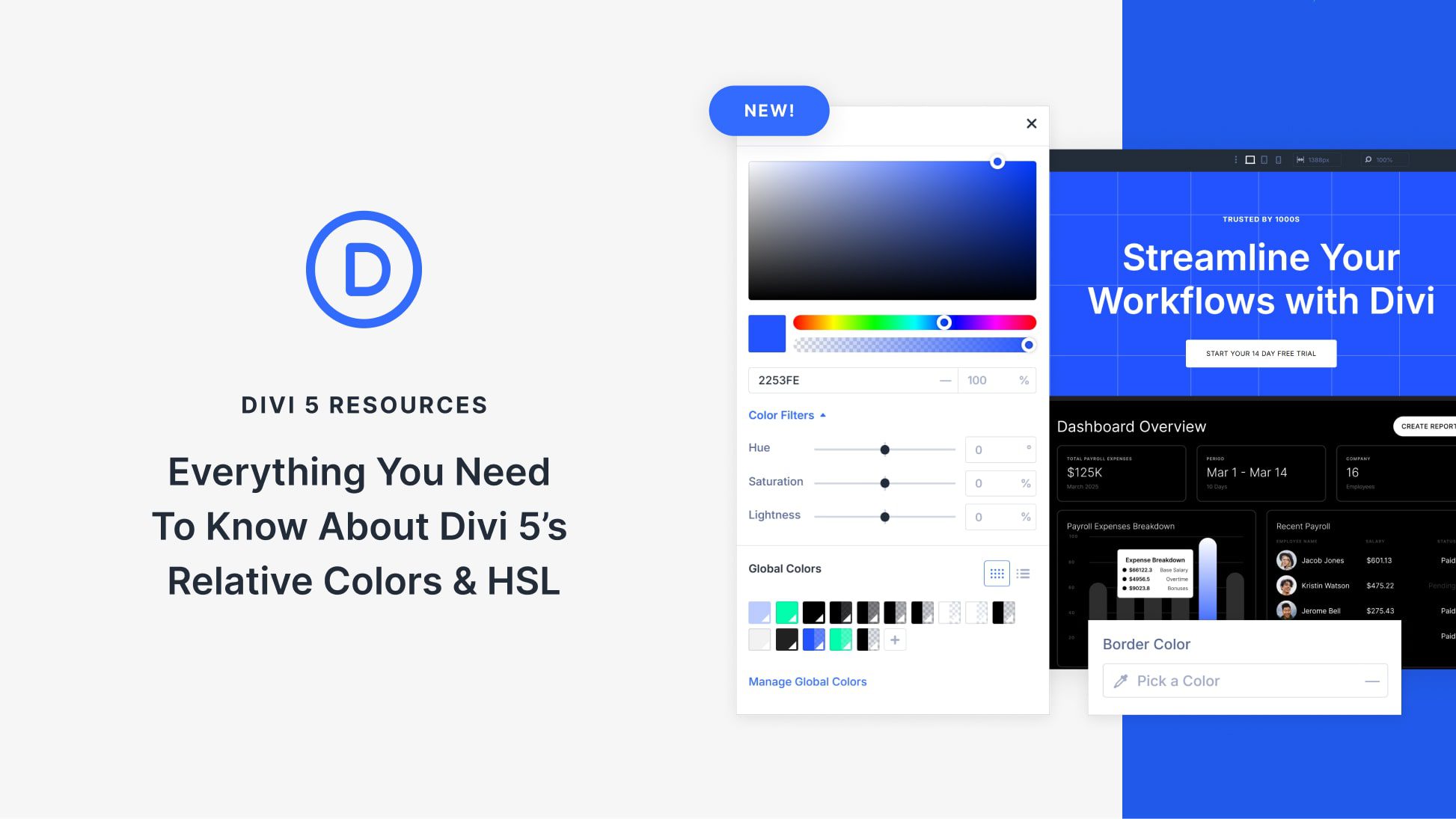 Everything You Need To Know About Divi 5’s Relative Colors & HSL