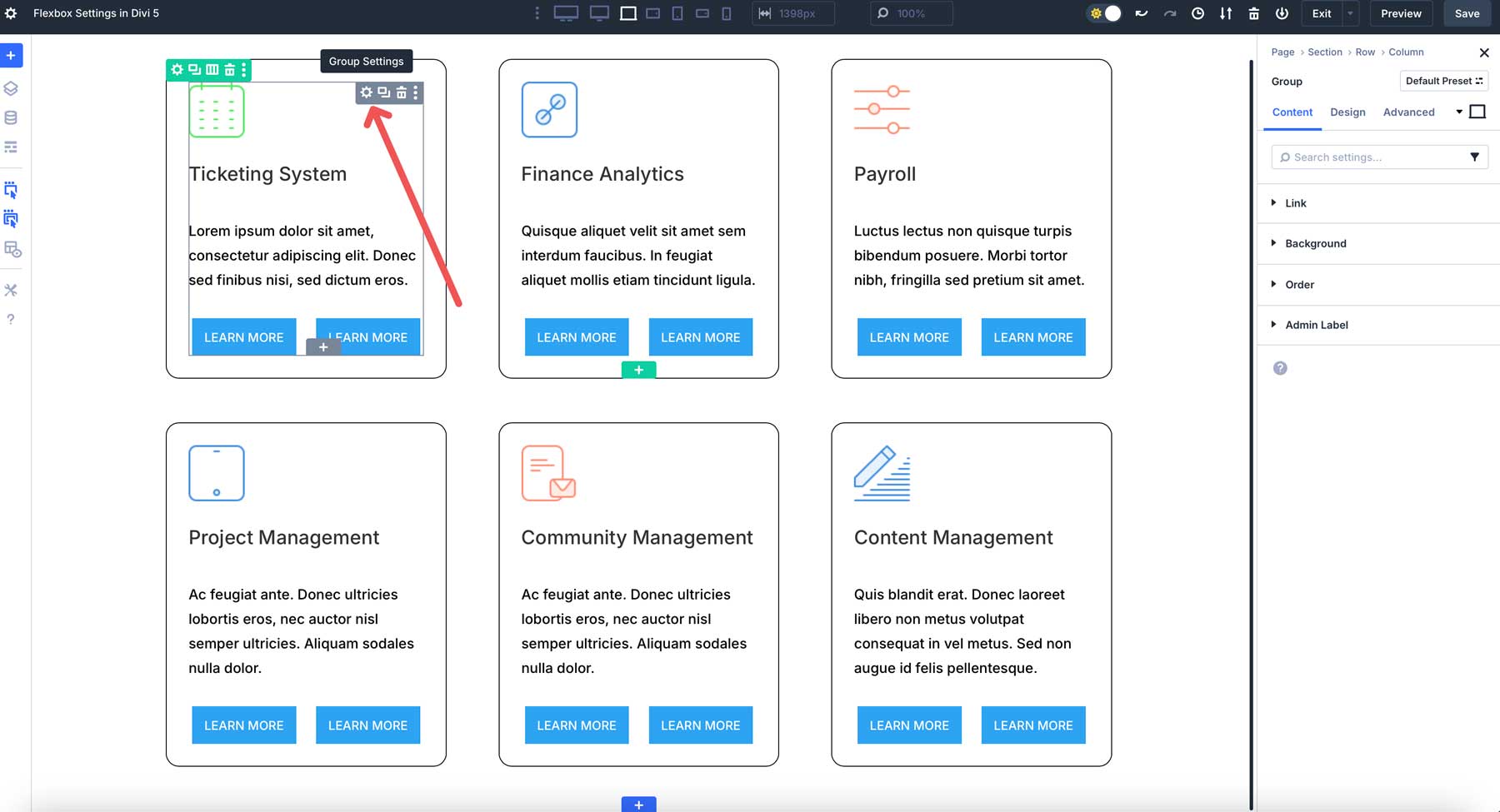 Flexbox Settings In Divi 5