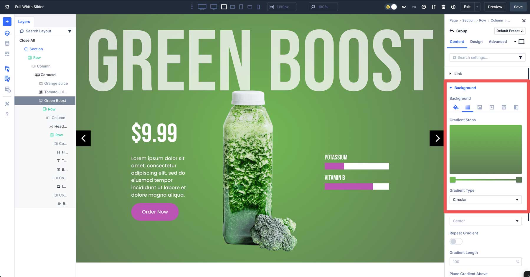 Build a Full Screen/Full Width Slider