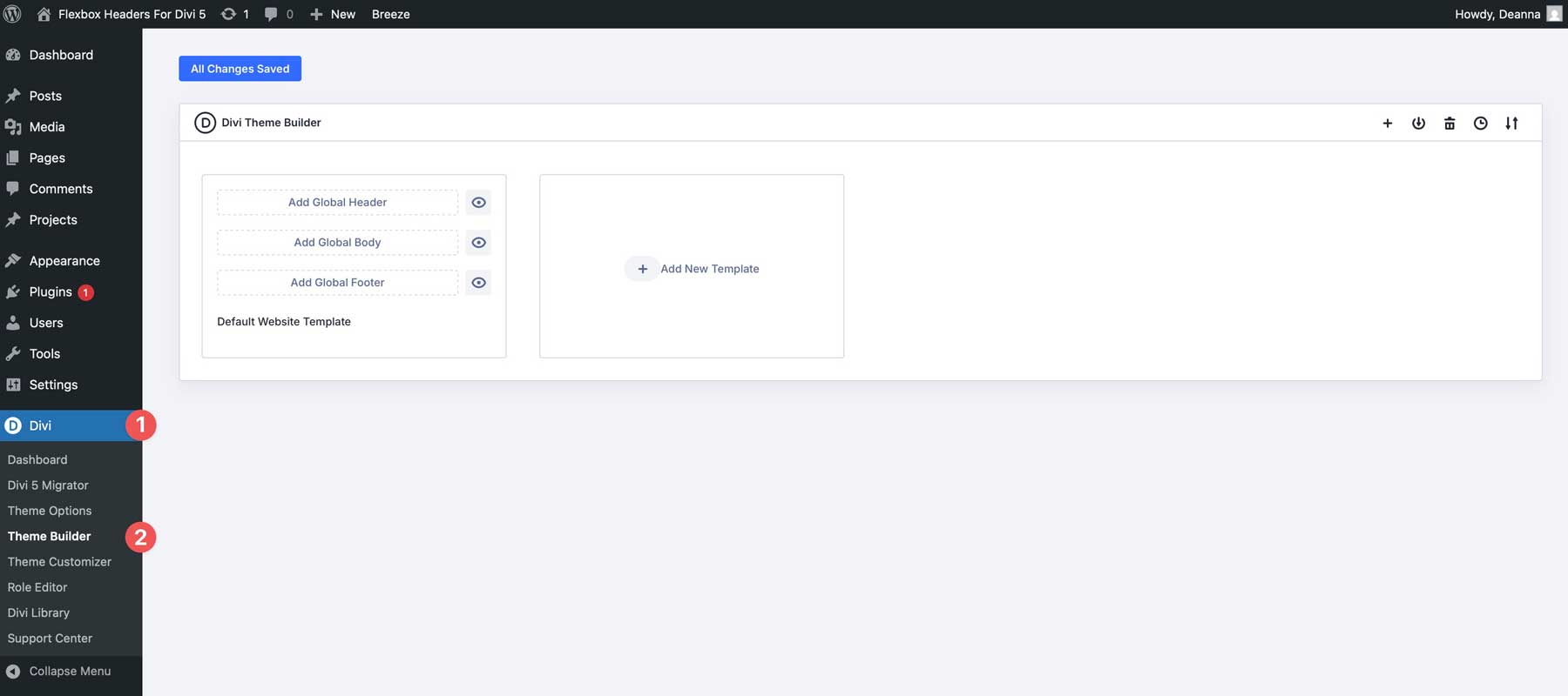Flexbox Headers For Divi 5