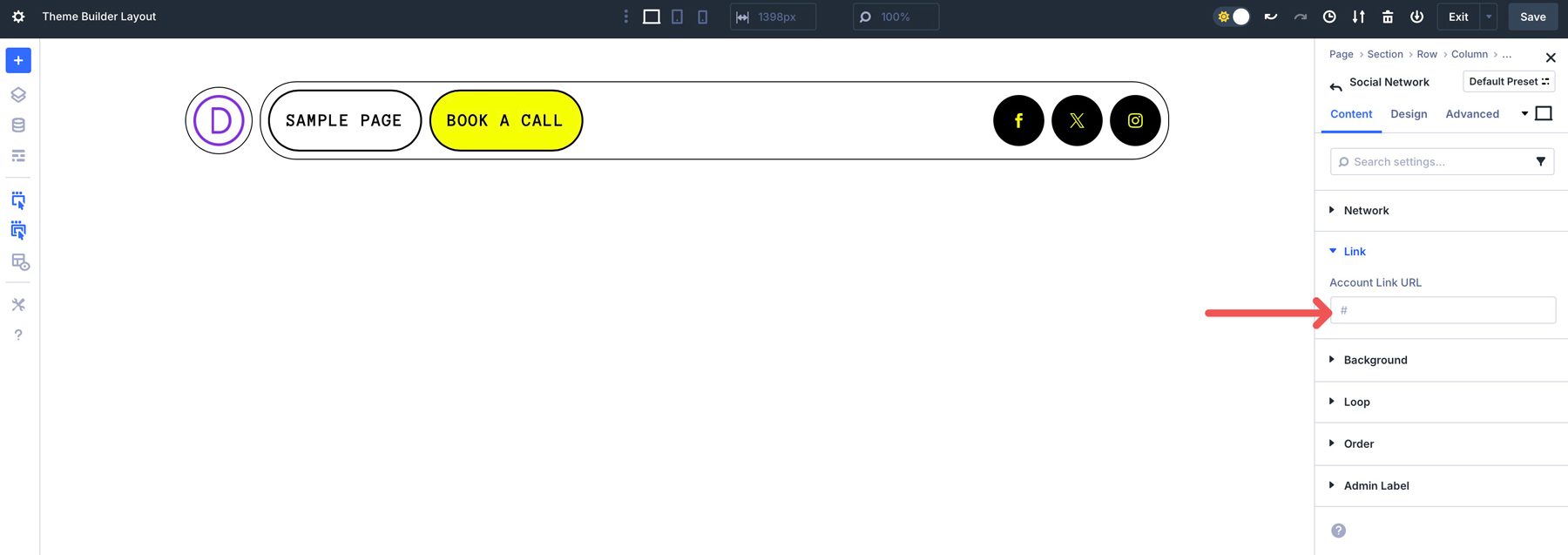 Flexbox headers in Divi 5
