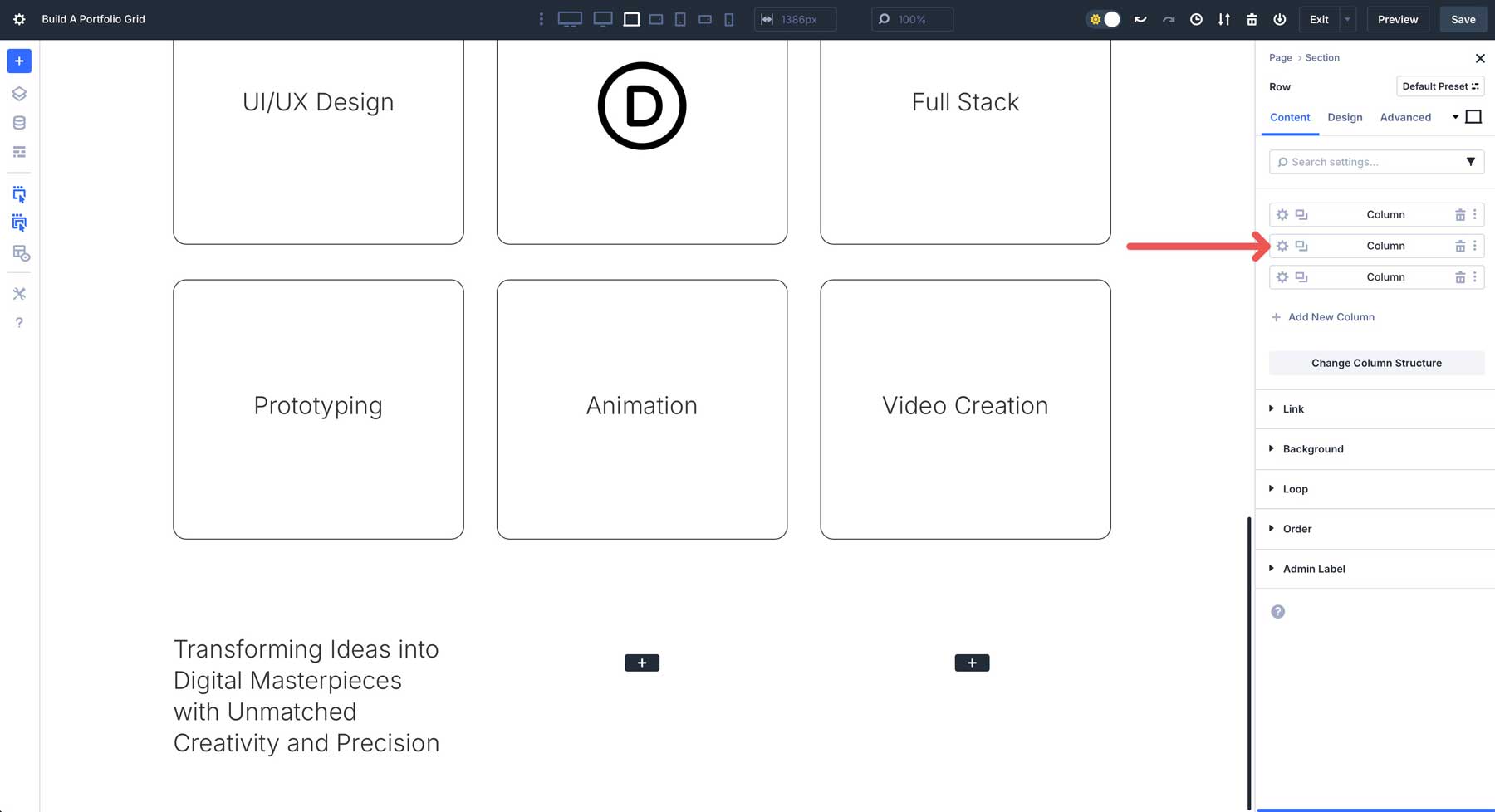 Divi 5 Loop Builder