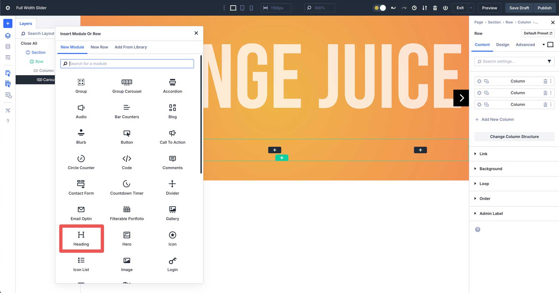 Build a Full Screen/Full Width Slider
