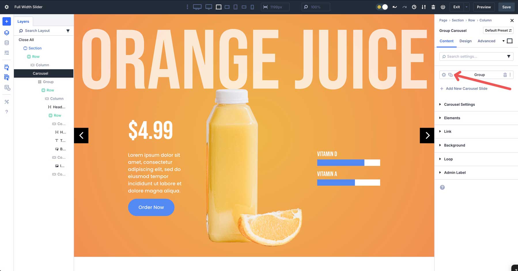 Build a Full Screen/Full Width Slider