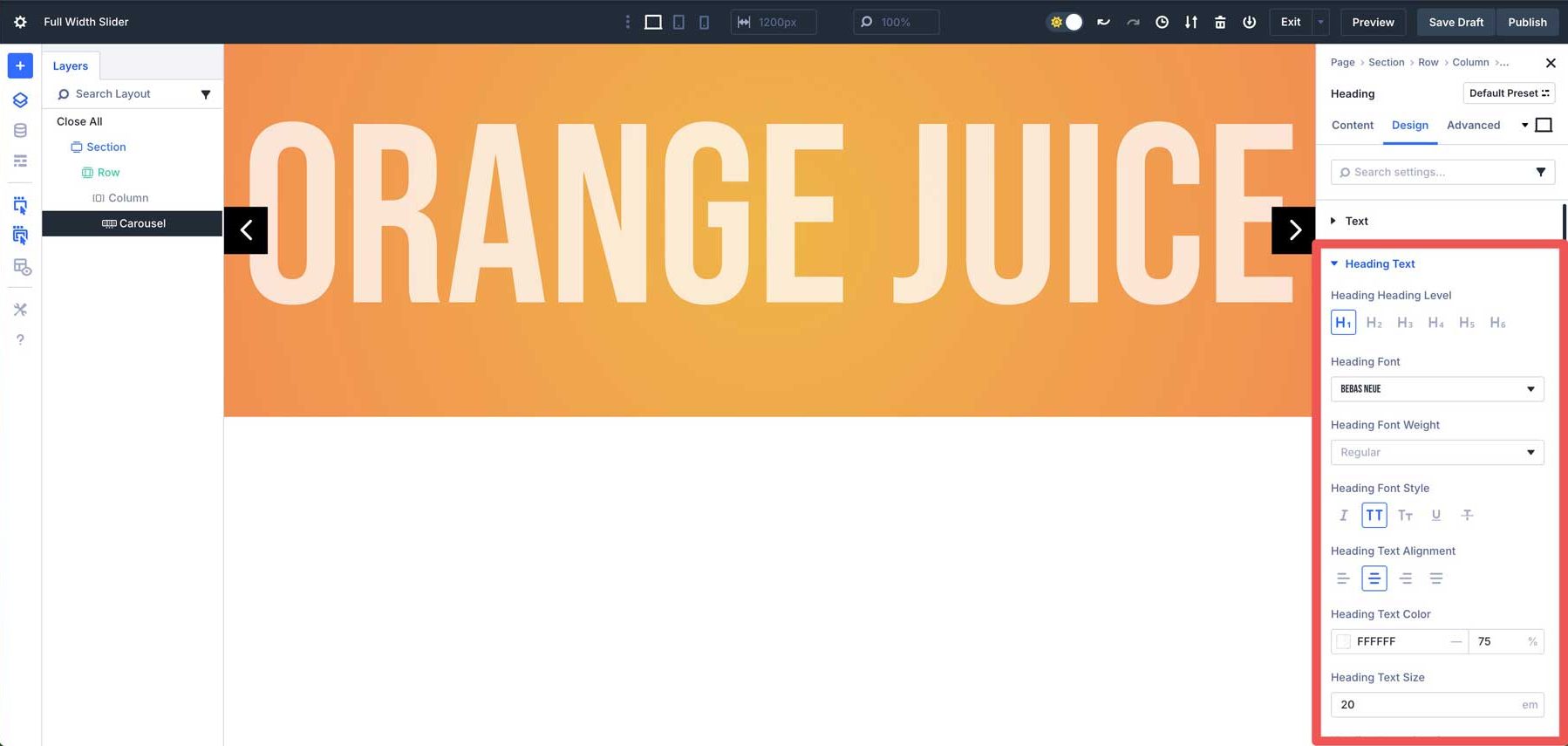 Build a Full Screen/Full Width Slider