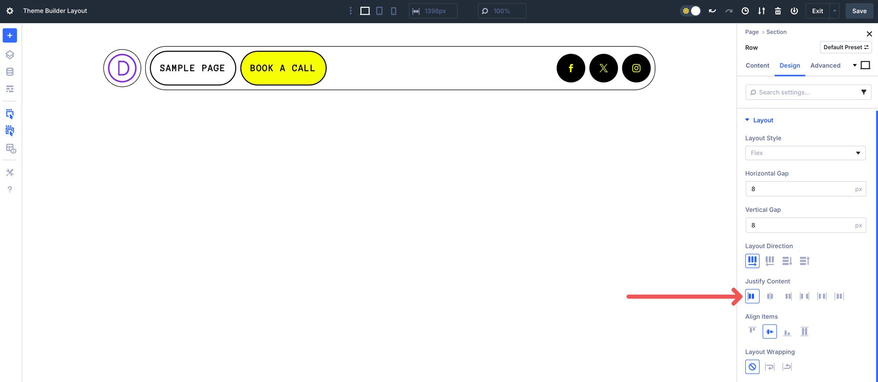Flexbox Headers For Divi 5