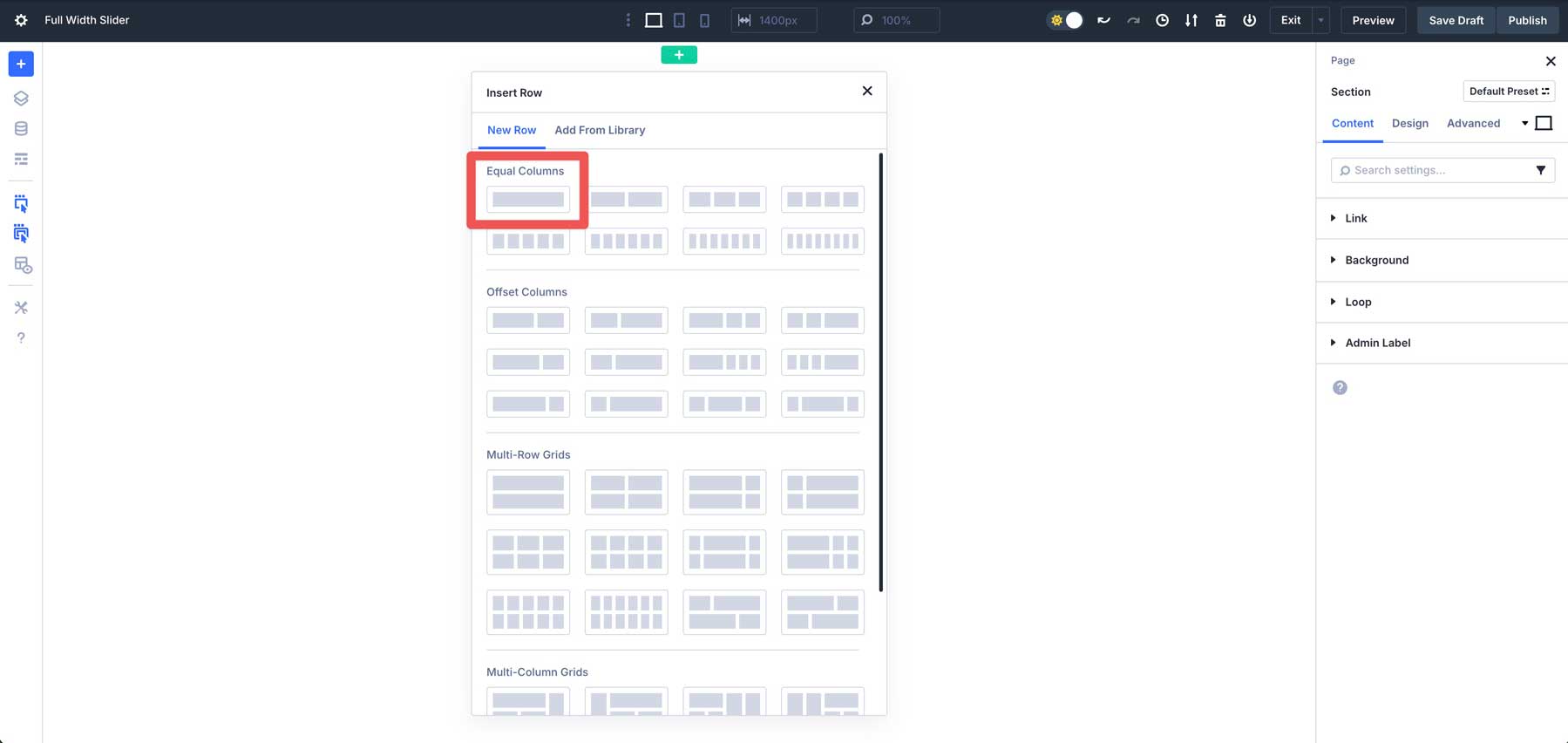 Build a Full Screen/Full Width Slider