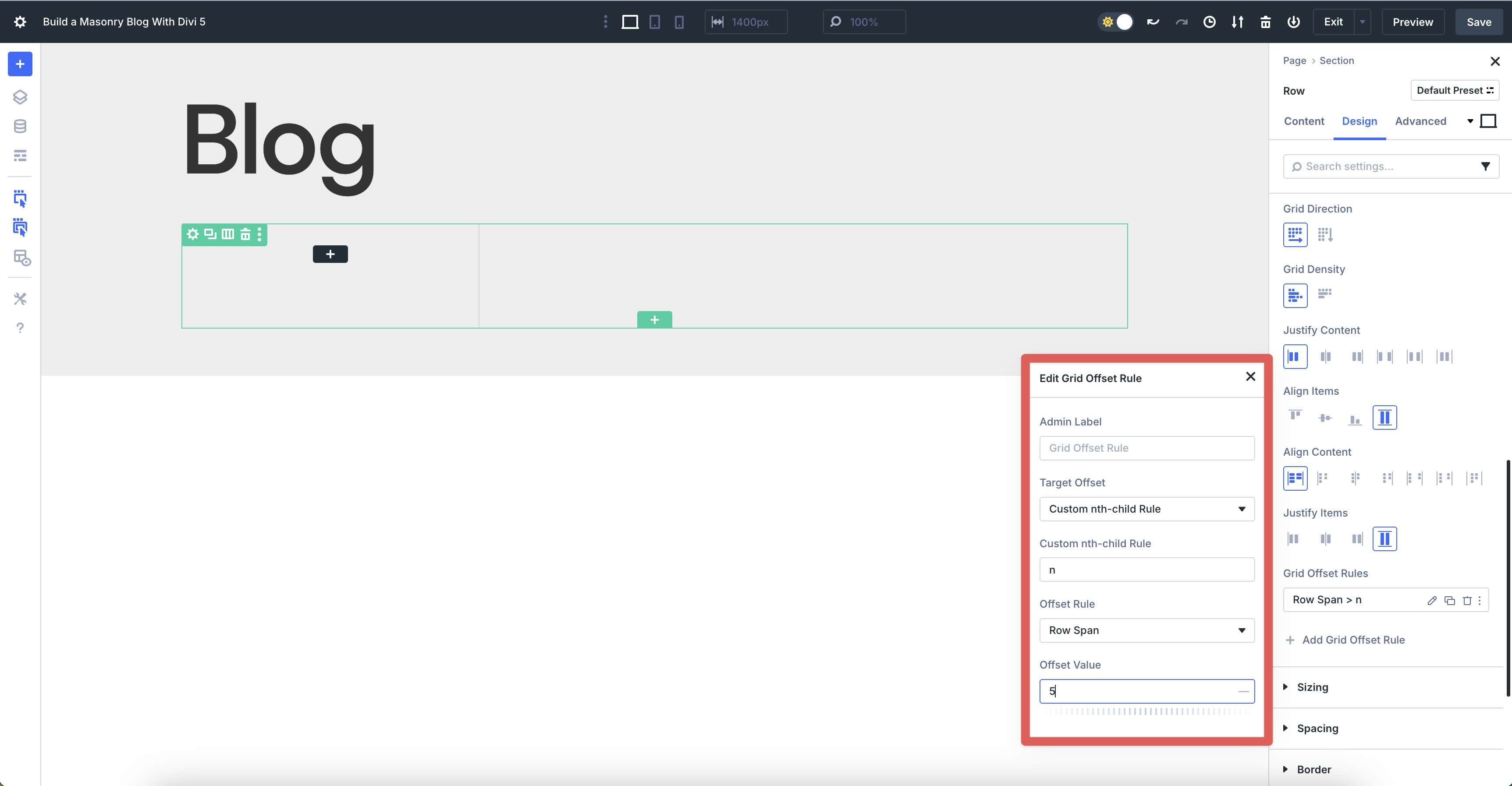 Masonry Blog With Divi 5