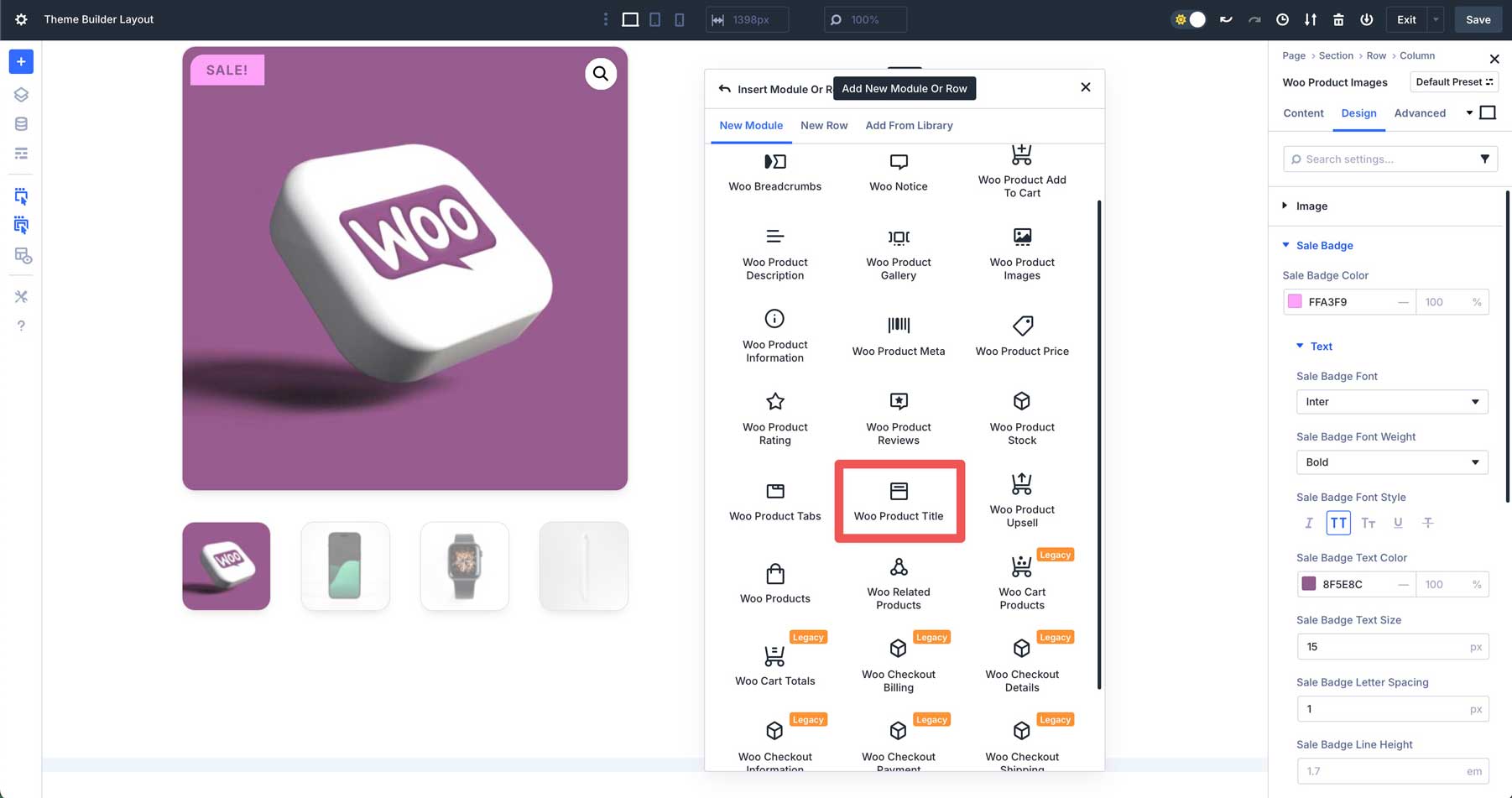 Divi 5 Woo Product Modules