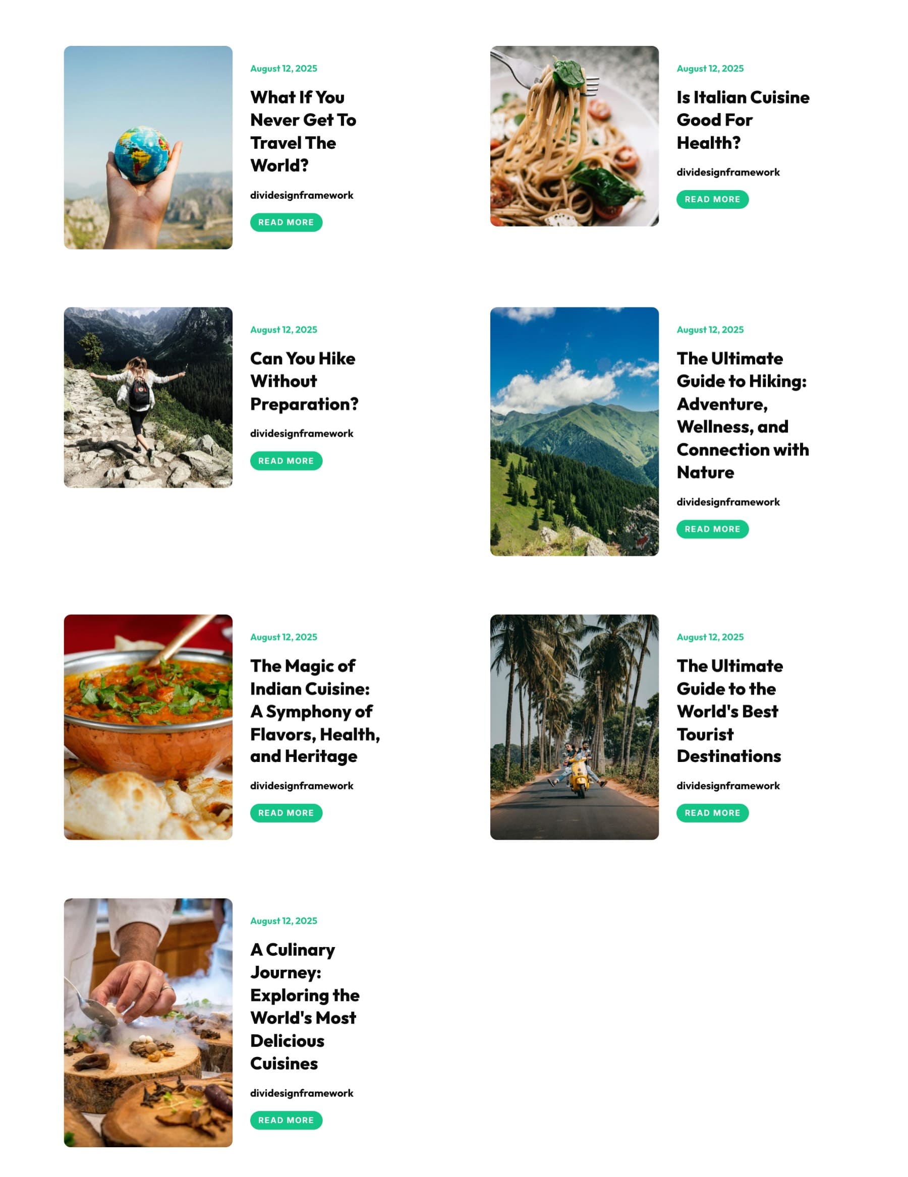 blog grid layout