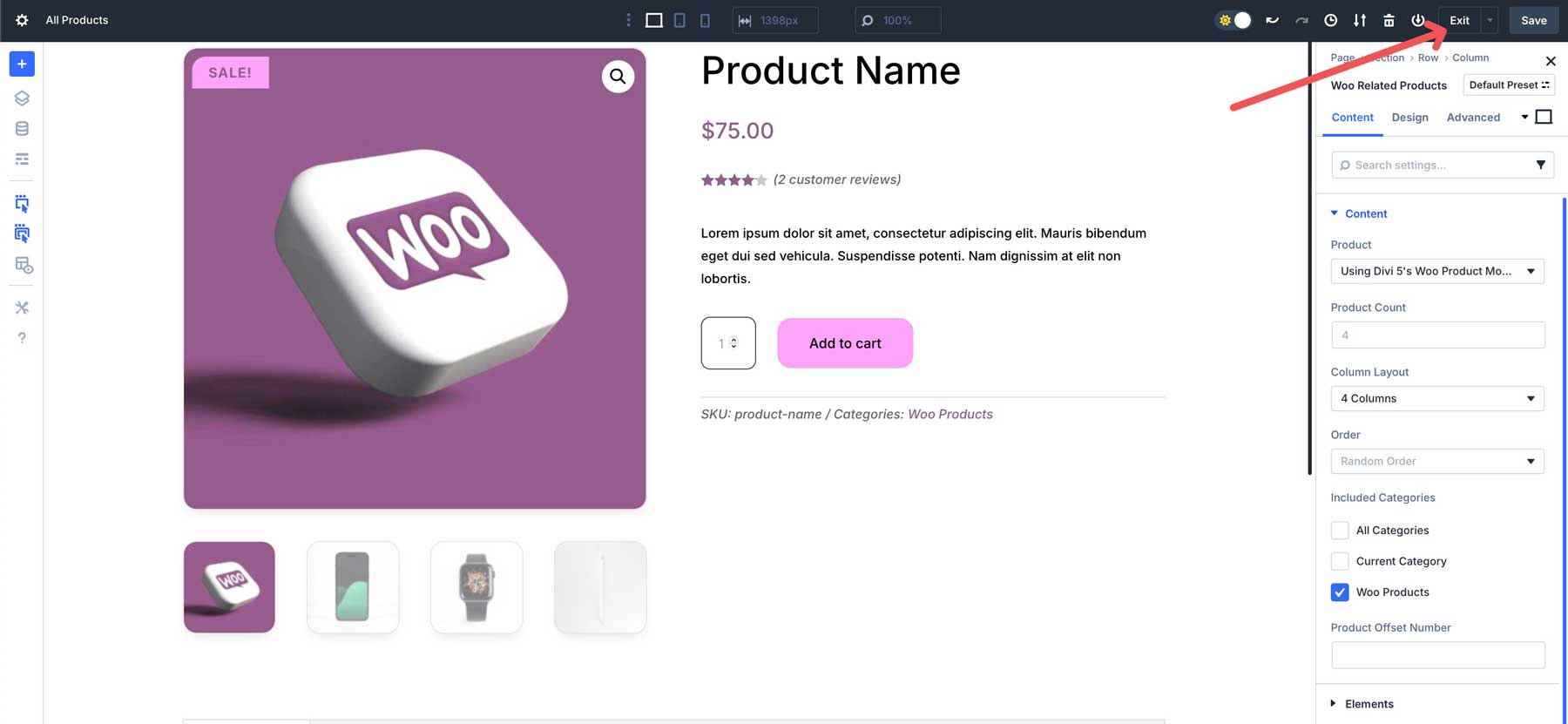 Divi 5 Woo Product Modules