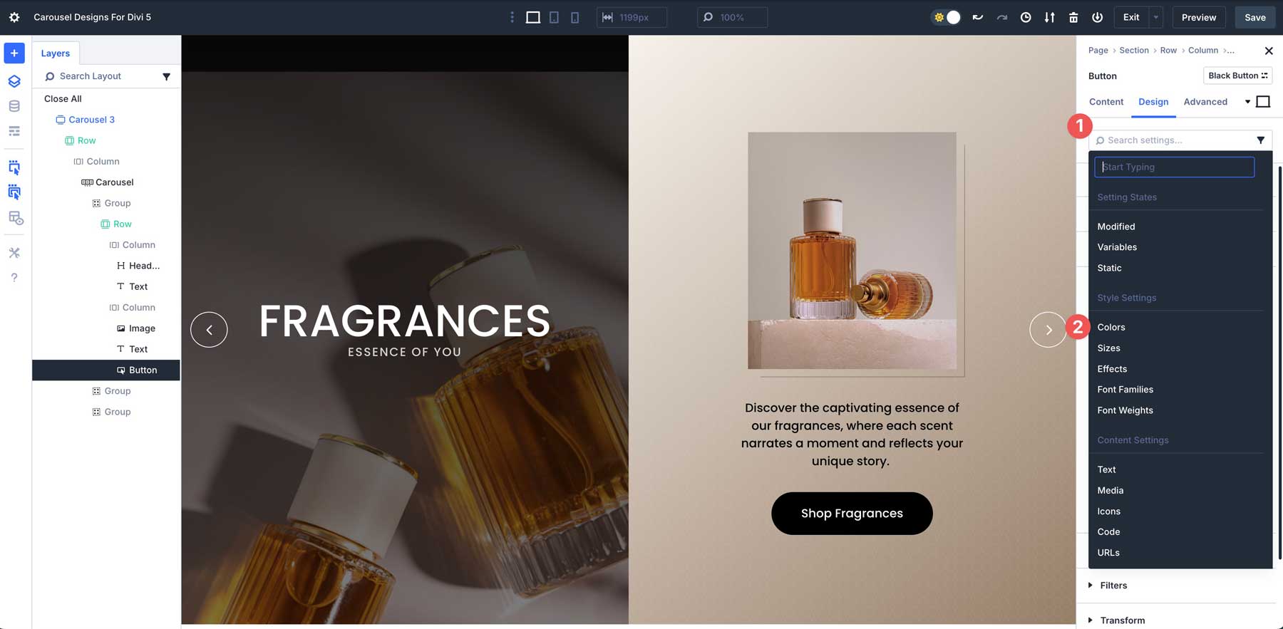 Carousel Designs For Divi 5