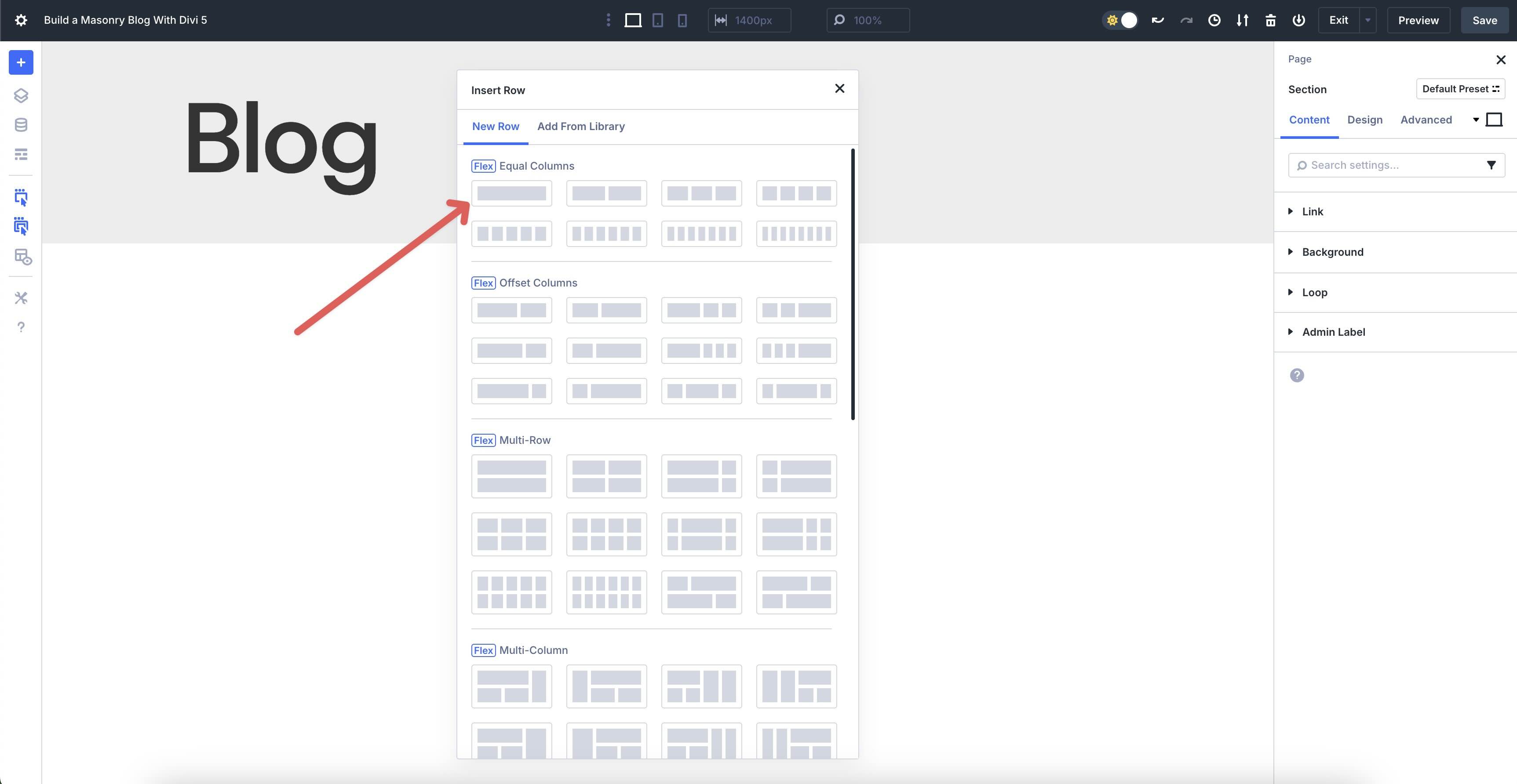 Masonry Blog With Divi 5