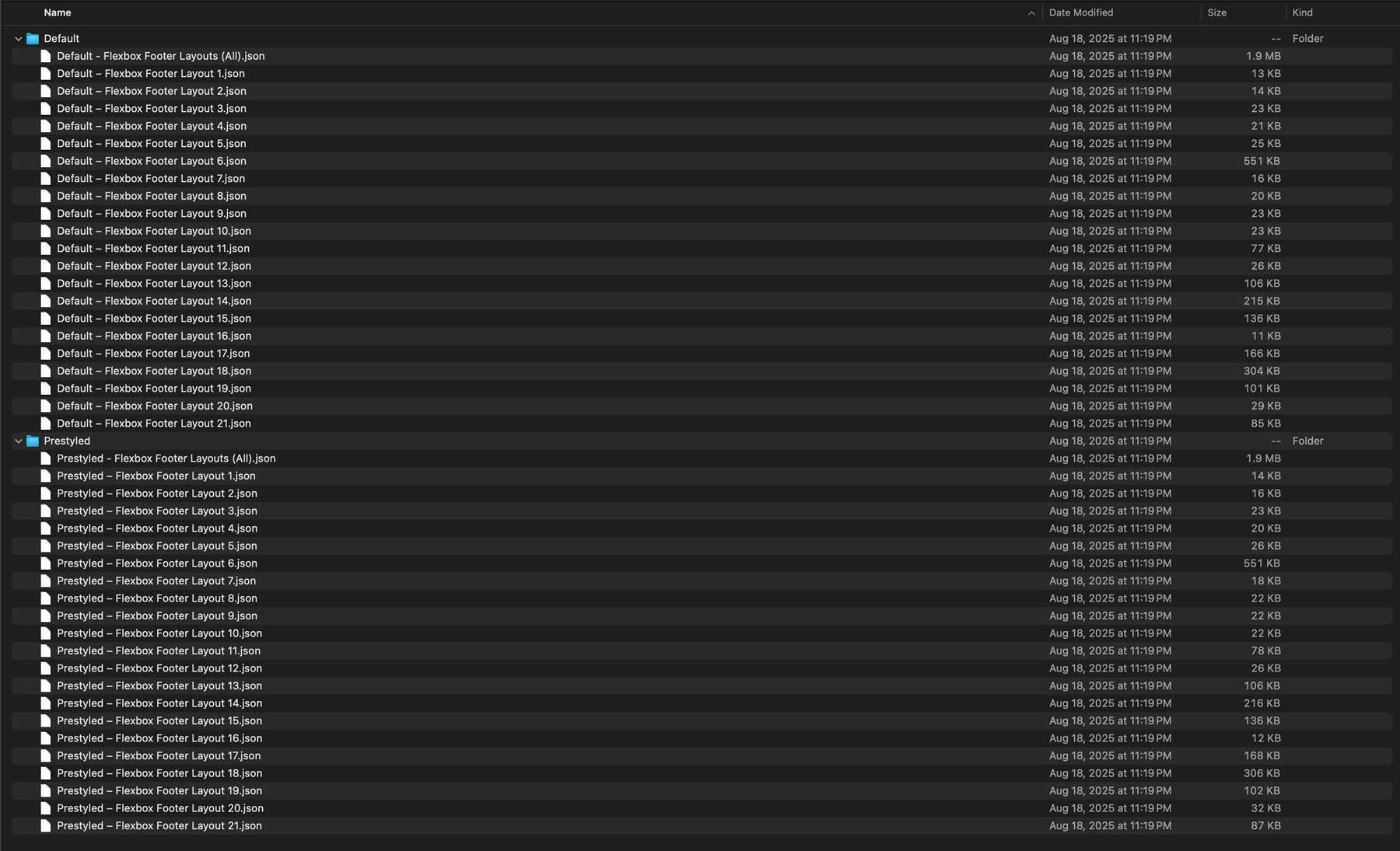 Flexbox Footers For Divi 5