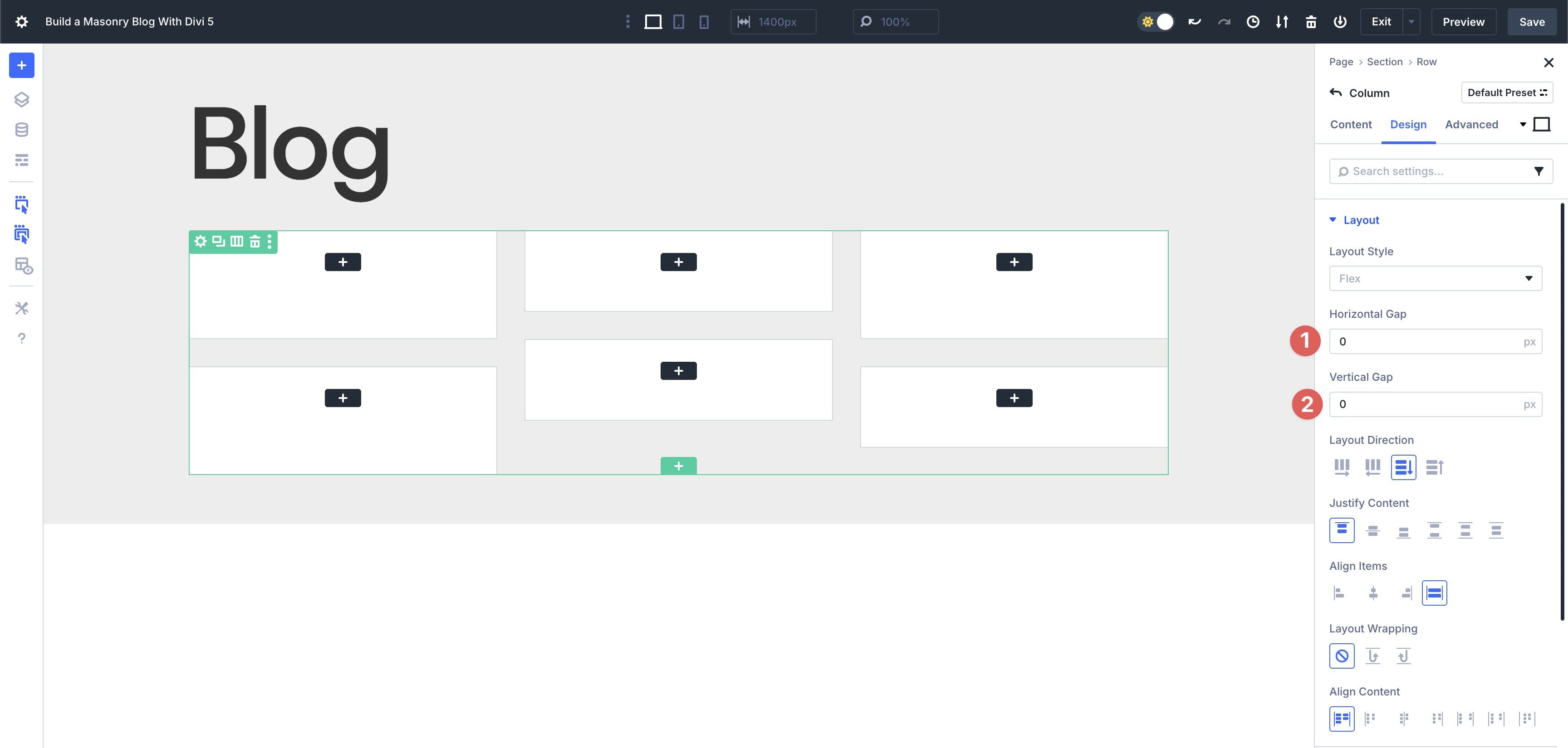 Masonry Blog With Divi 5
