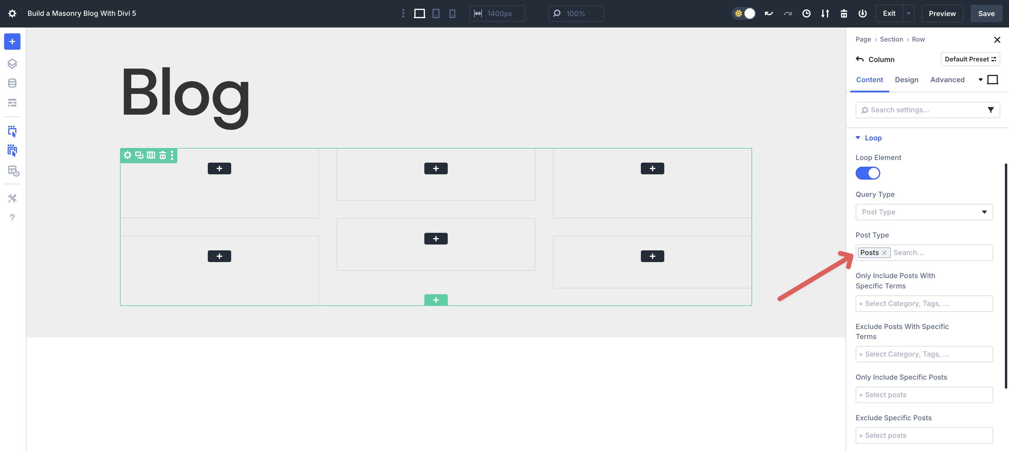 Masonry Blog With Divi 5