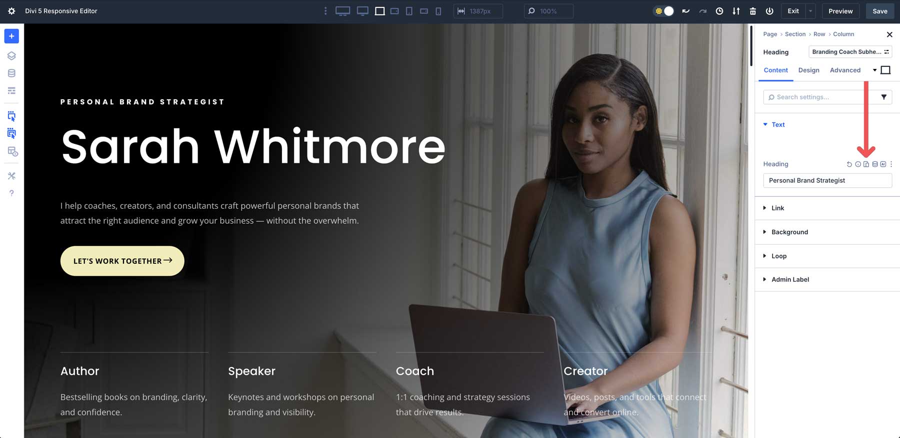 Divi 5 Responsive Editor