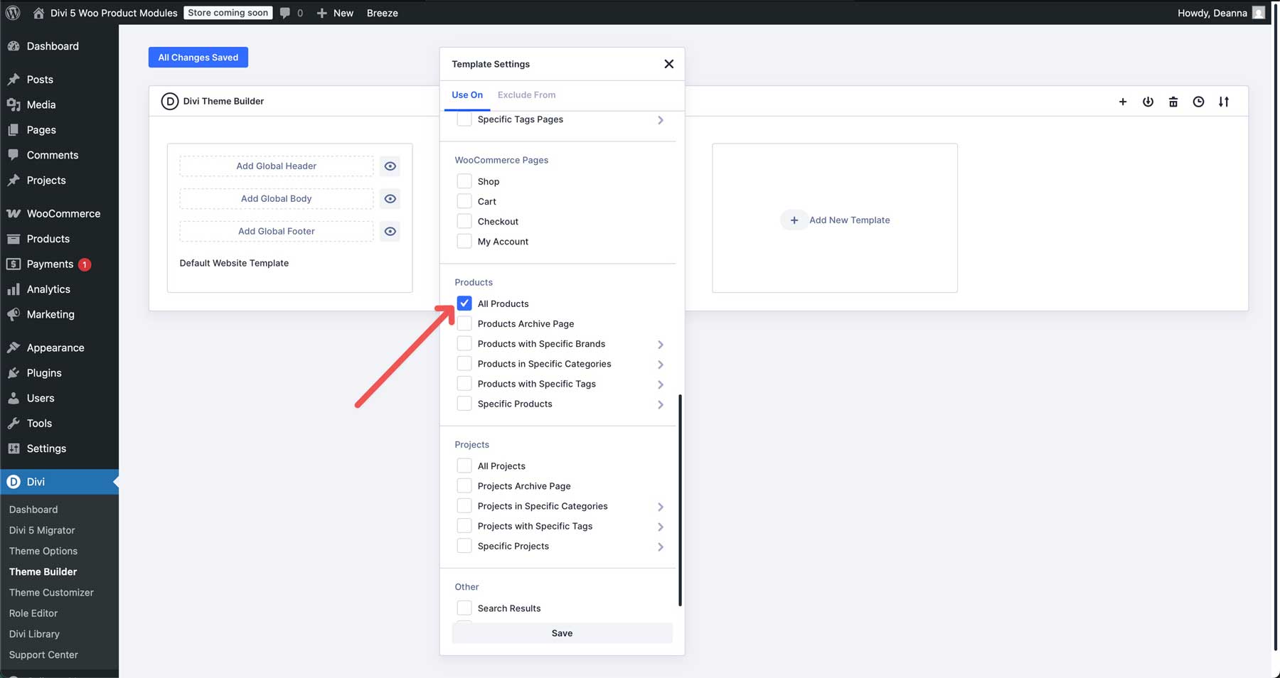 Divi 5 Woo Product Modules