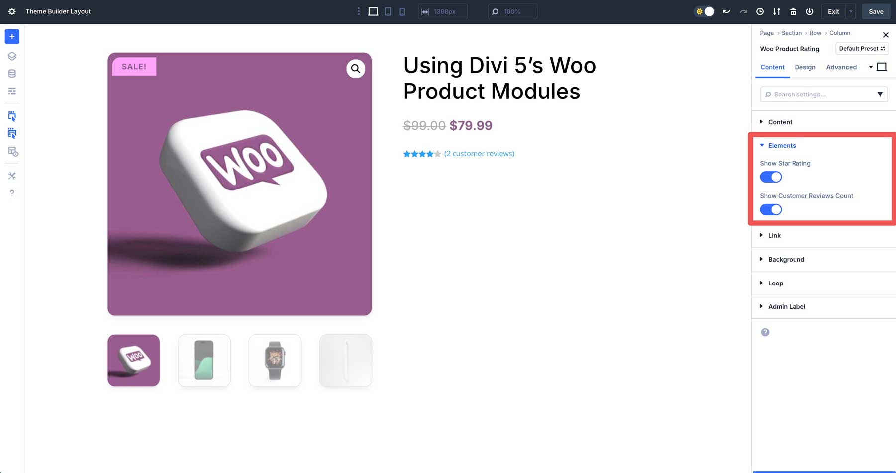 Divi 5 Woo Product Modules