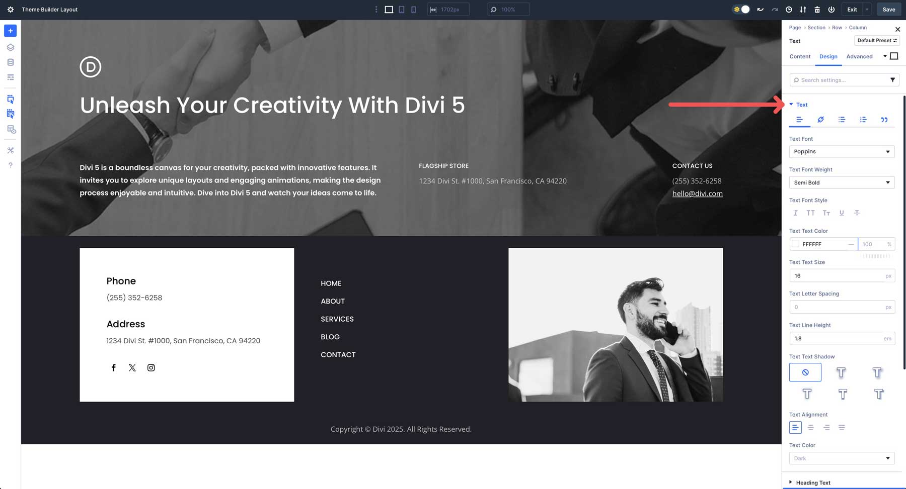 Flexbox Footers For Divi 5