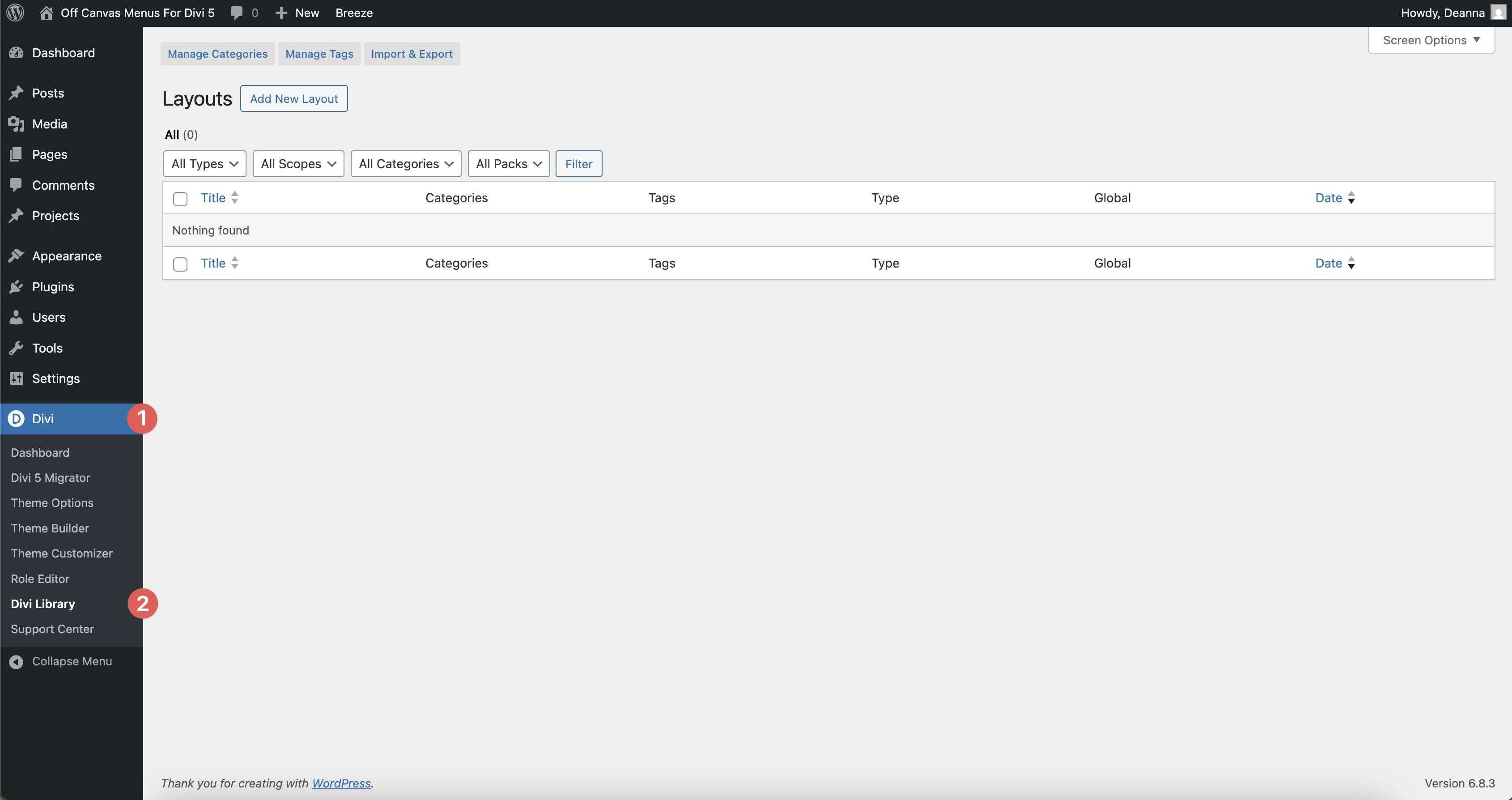 Off Canvas Menus For Divi 5
