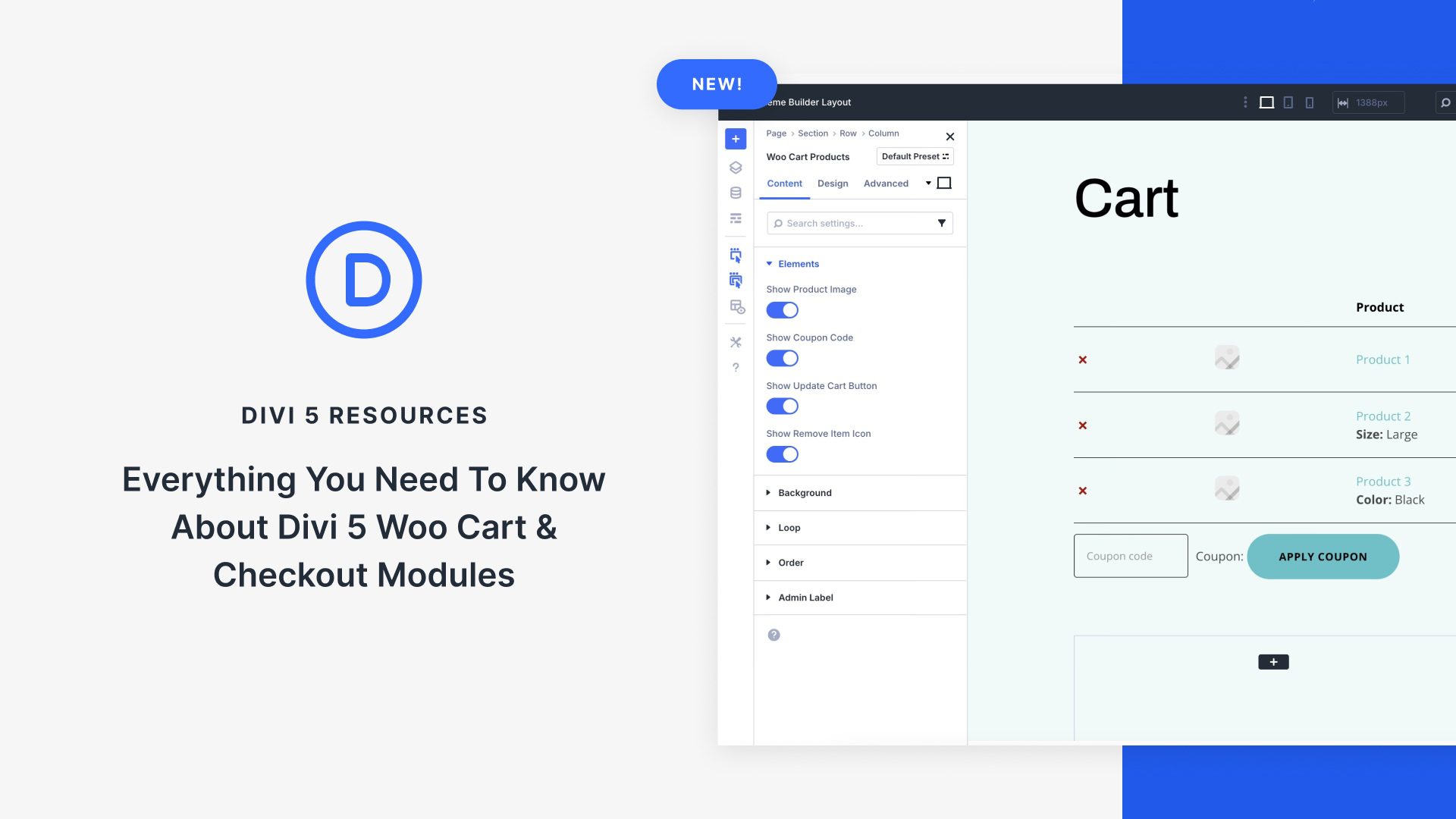 Everything You Need To Know About Divi 5 Woo Cart & Checkout Modules