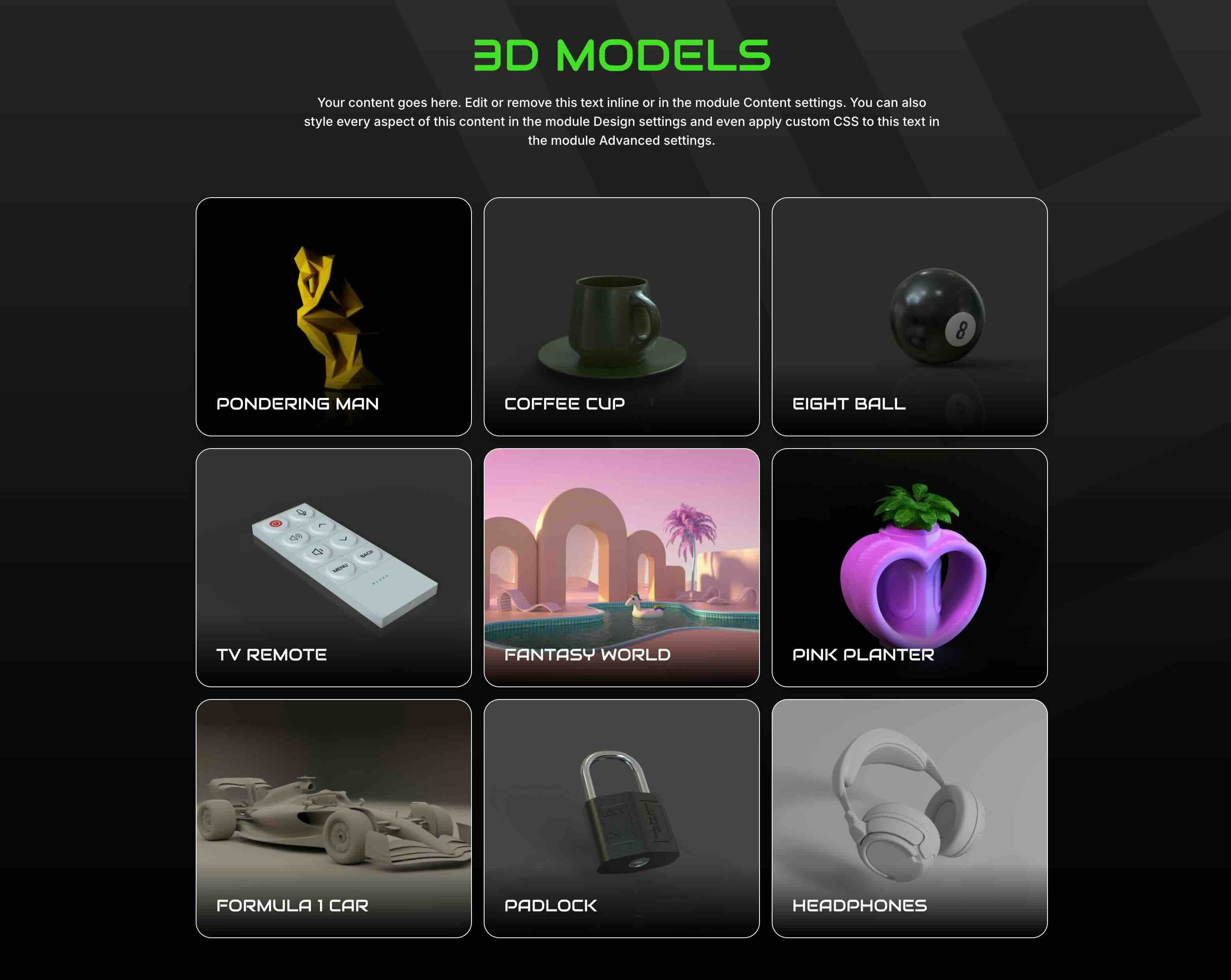 Flexbox & Loop Builder