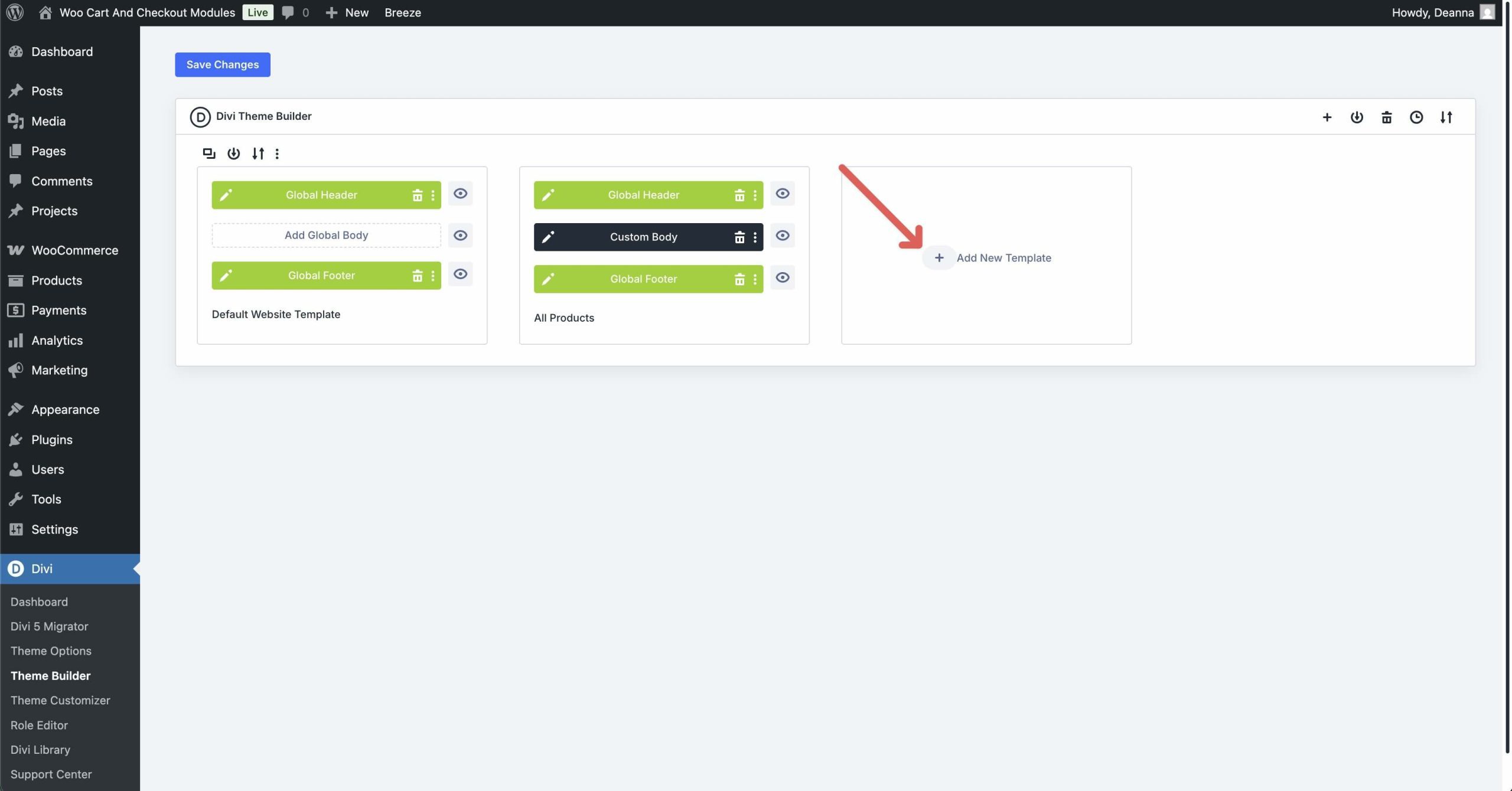 Divi 5 Woo Cart & Checkout Modules